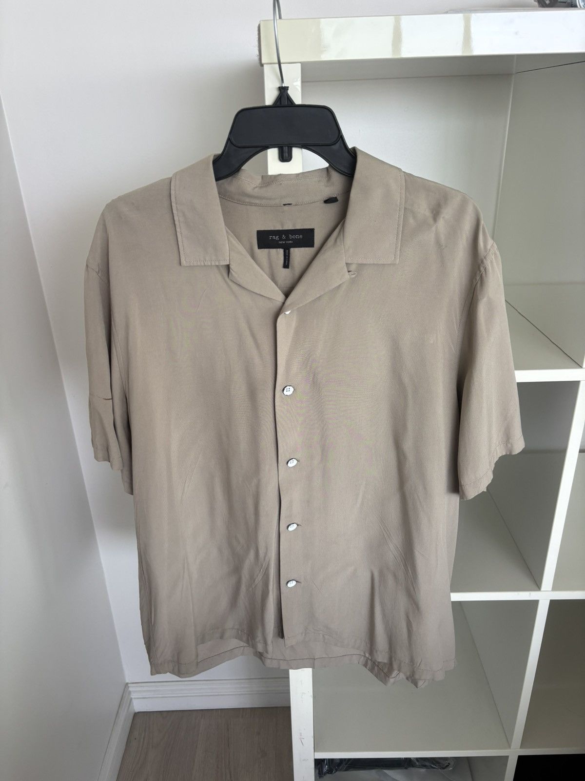 Rag & Bone RAG & BONE Avery Viscose Shirt REYAIL $225 NEW Size US L / EU 52-54 / 3 - 2 Thumbnail