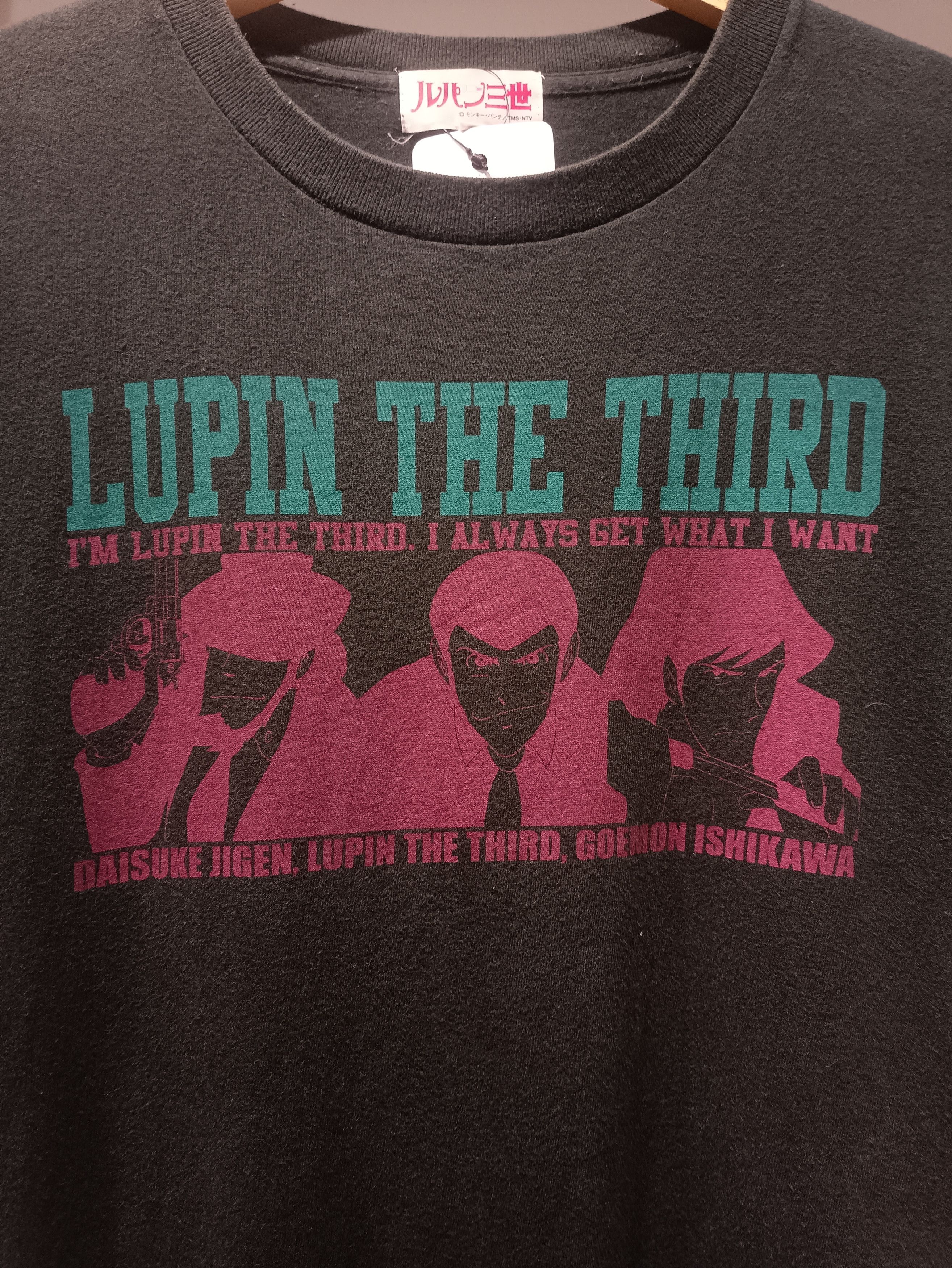 Anime × Vintage vintage Lupin the third Size US M / EU 48-50 / 2 - 2 Thumbnail