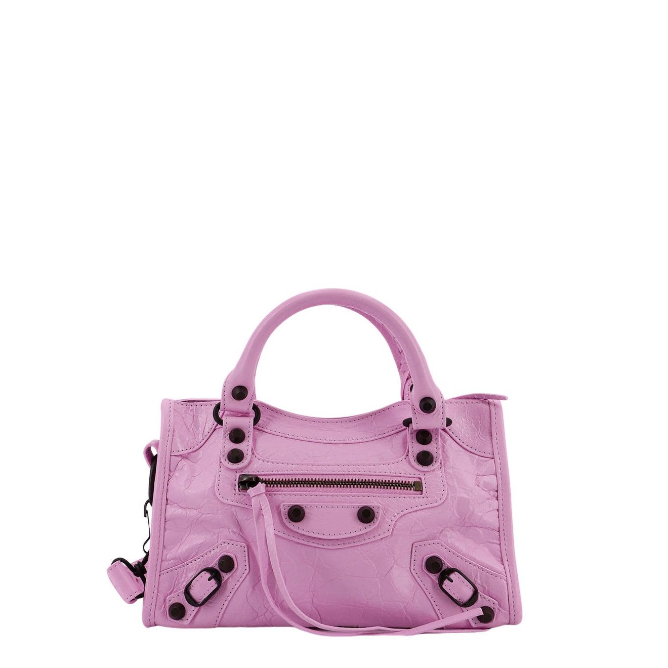 BALENCIAGA Le City Mini Pink Top Handle Bag New & Authentic