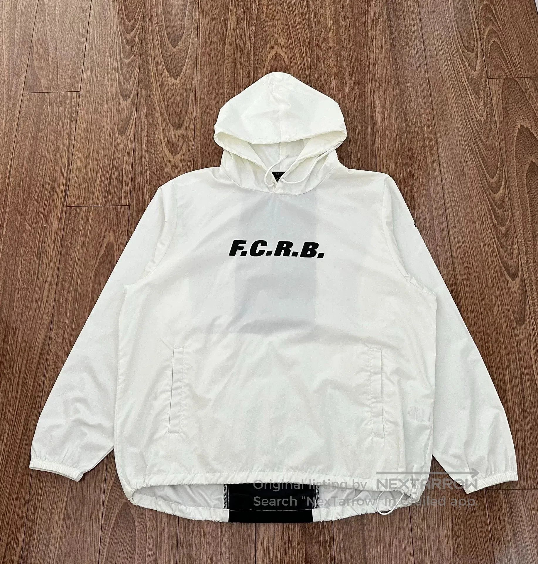 F.C.R.B fc.r.b. back stripe anorak jacket. Size US M / EU 48-50 / 2 - 1 Thumbnail
