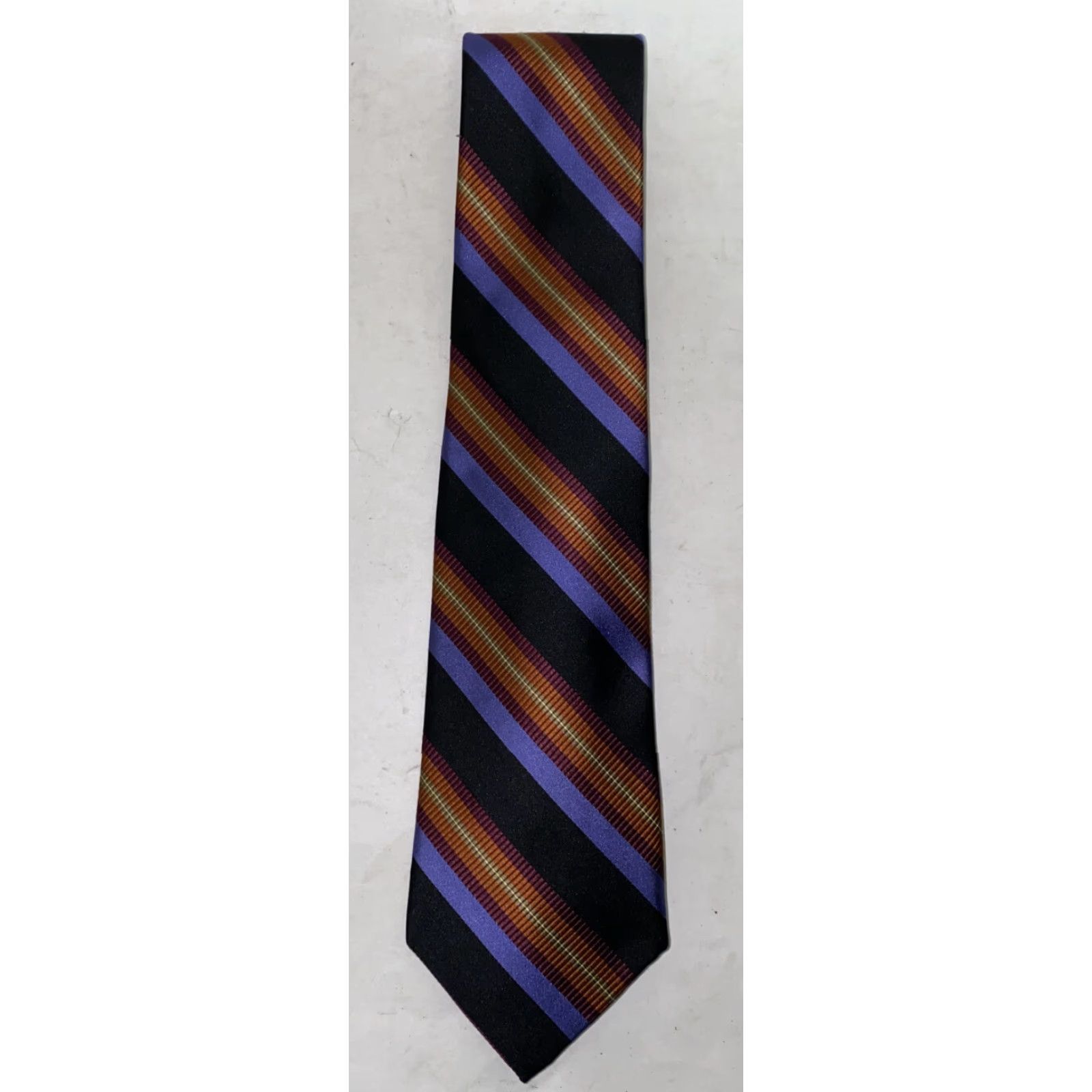 Robert Talbott Nordstrom Robert Talbott Silk Tie Multi Color Striped Tie Men Size ONE SIZE - 2 Thumbnail