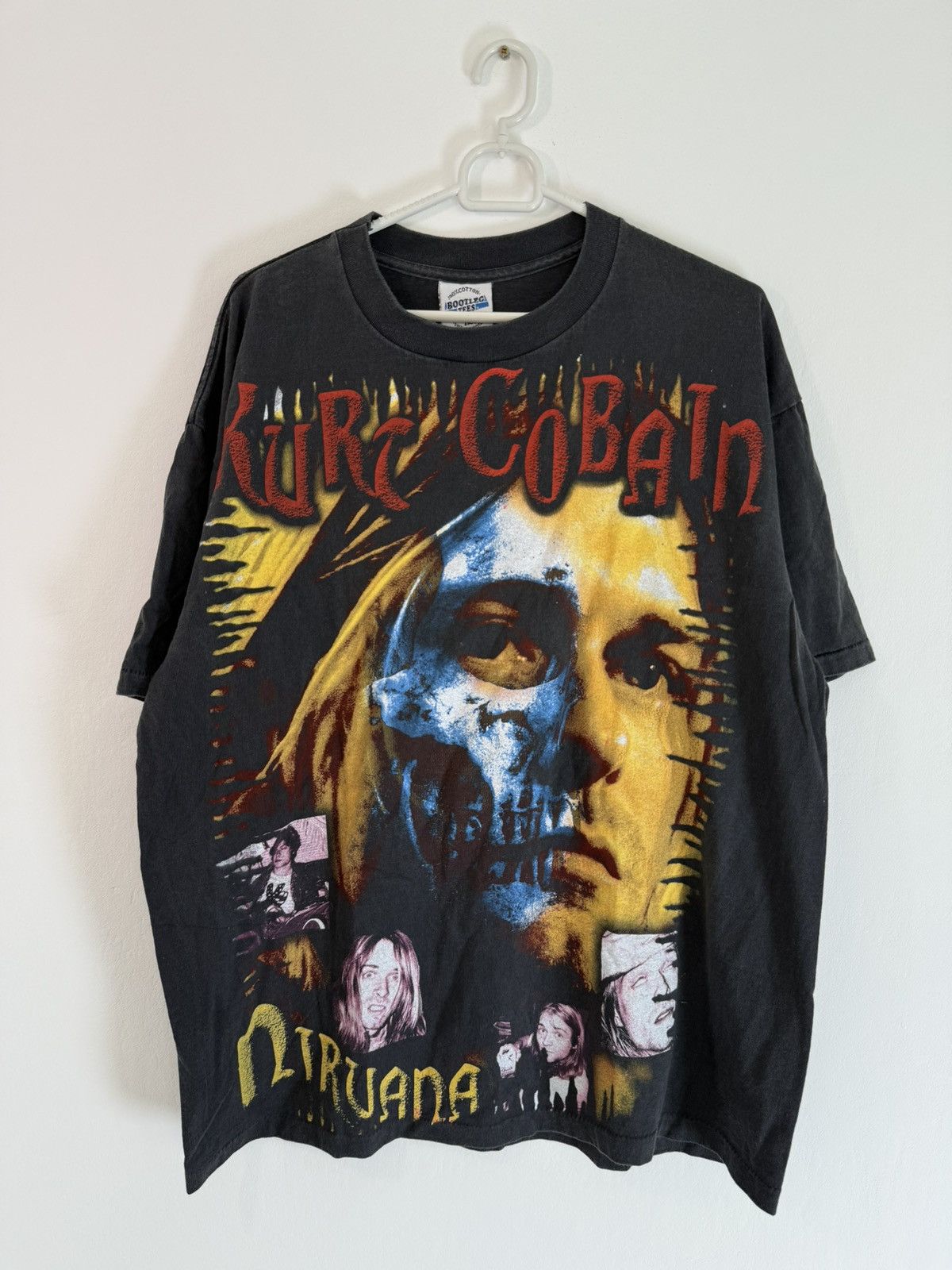 Vintage Kurt Cobain vintage t shirt merch nirvana XL single stitch Size US XL / EU 56 / 4 - 3 Thumbnail