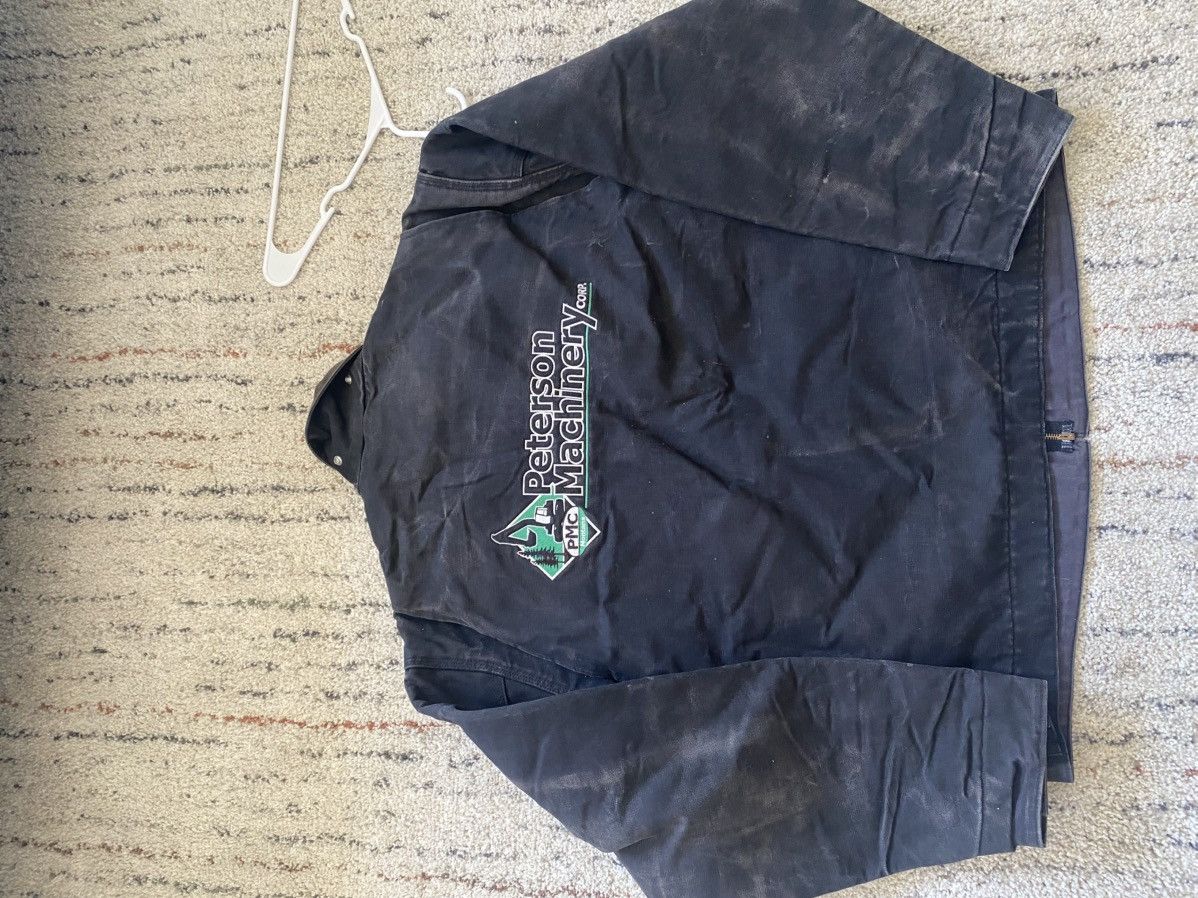 Carhartt × Vintage Faded black Carhartt jacket Size US L / EU 52-54 / 3 - 5 Thumbnail