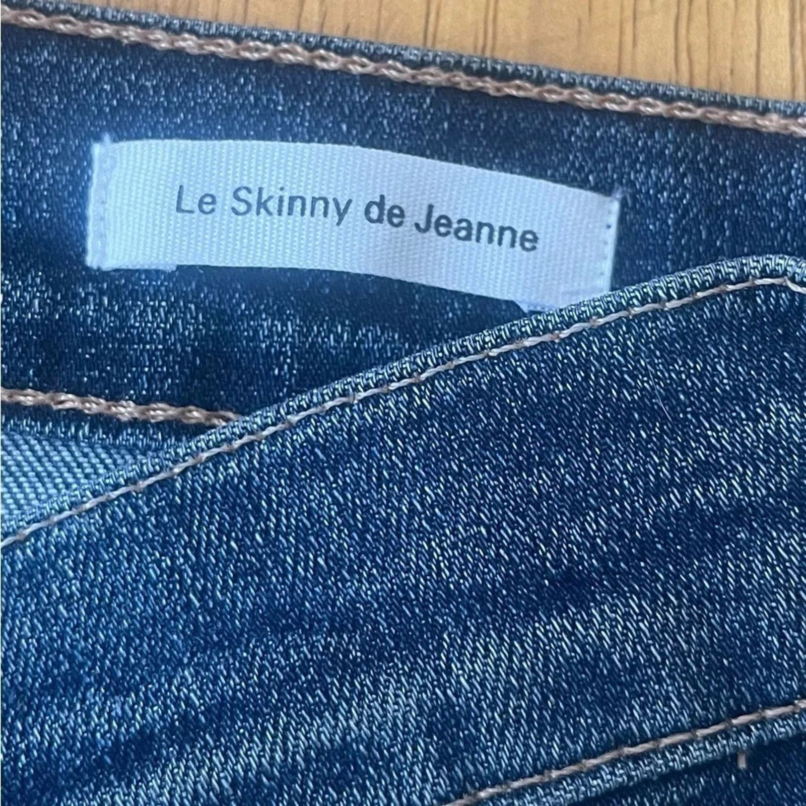 Frame Frame Denim Le Skinny de Jeanne distressed jeans, size 27 Size 27" / US 4 / IT 40 - 6 Thumbnail