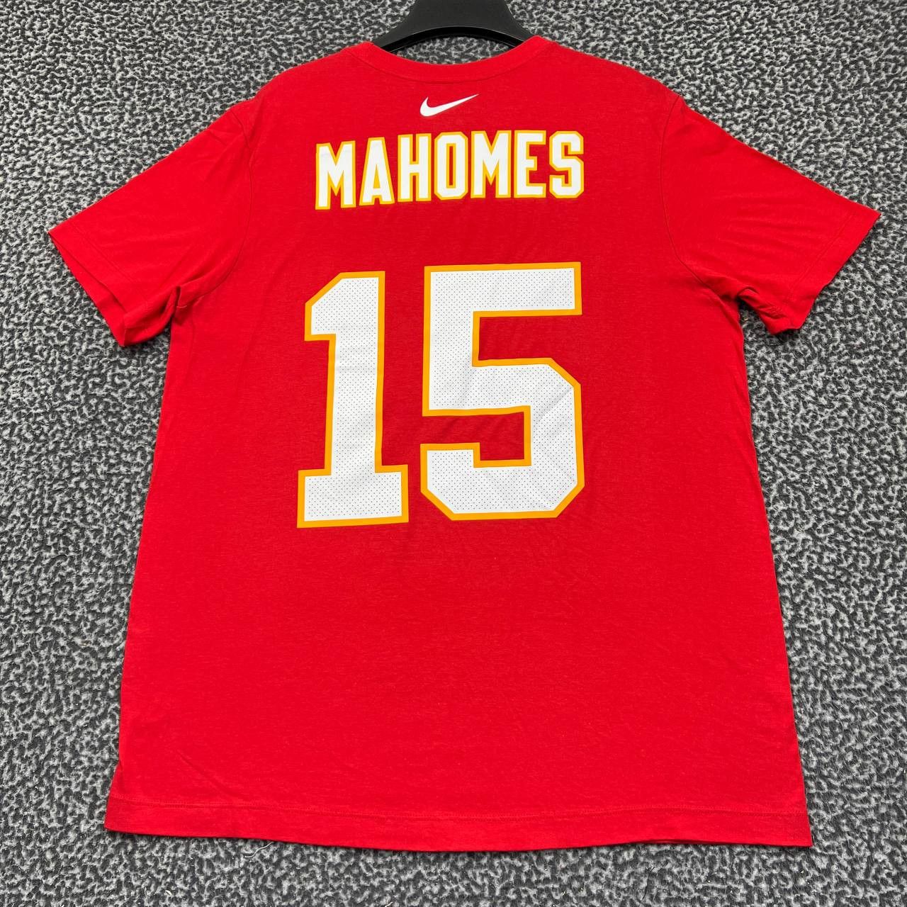 Nike Nike Shirt Men Large Kansas City Chiefs Mahomes #15 Cotton Size US L / EU 52-54 / 3 - 2 Thumbnail