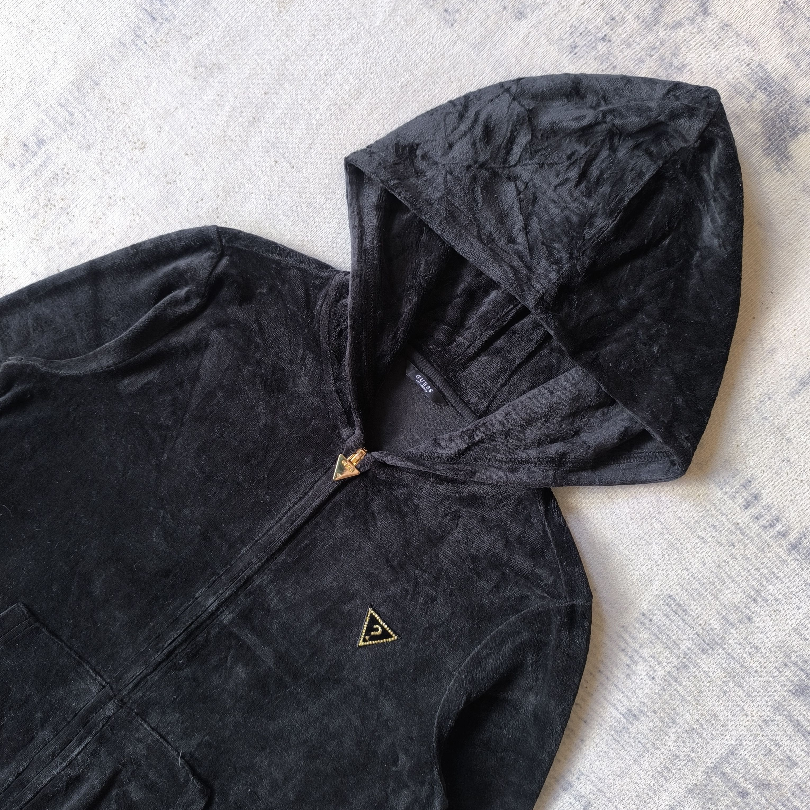 Guess 🌟 Guess los angeles backhit blink velvet sweater hoodie Size S / US 4 / IT 40 - 3 Thumbnail