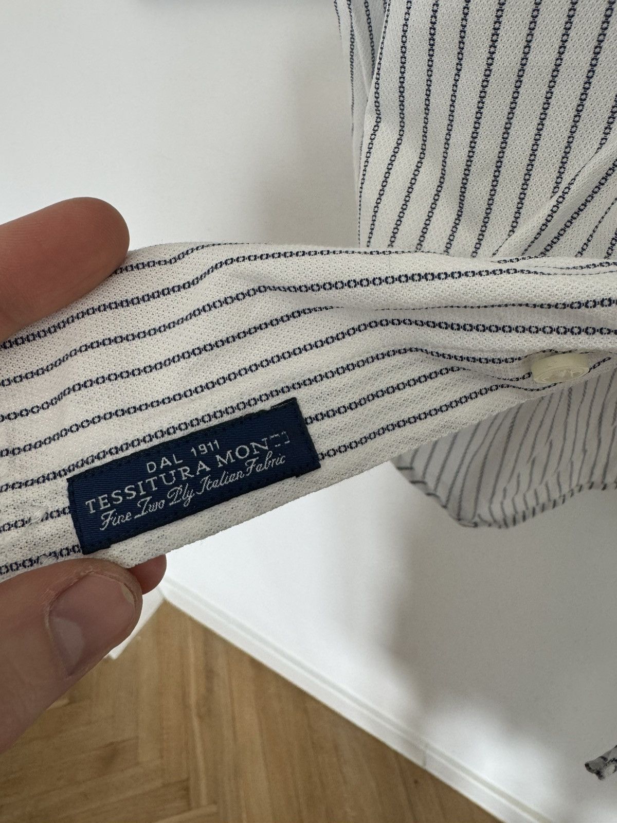 Suitsupply Suitsupply button up casual shirt stripes luxury cotton Size US M / EU 48-50 / 2 - 4 Thumbnail