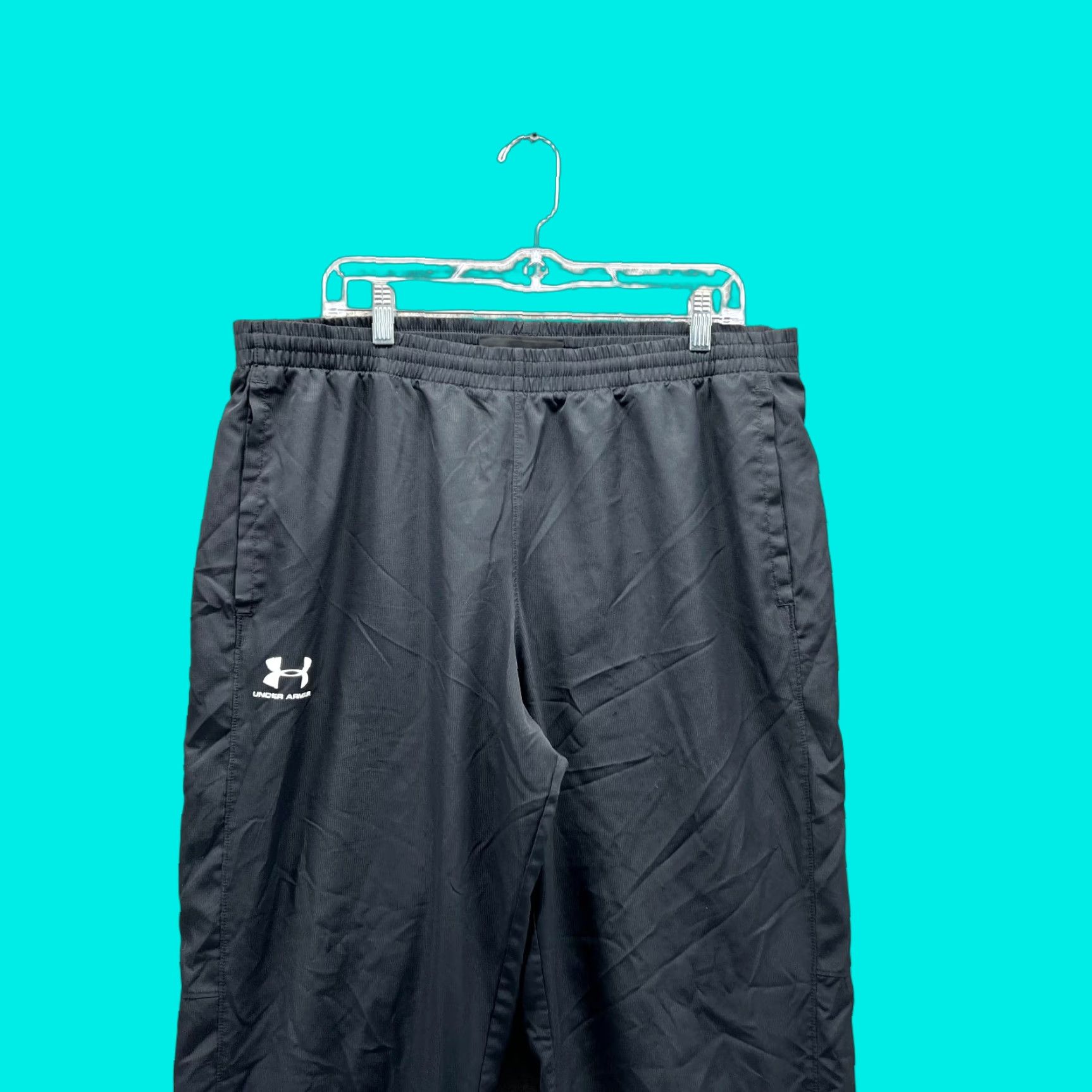 Under Armour Under Armour Sweatpants Men XL Black Athletic Training Loose Tapered Pockets Size US 36 / EU 52 - 1 Thumbnail
