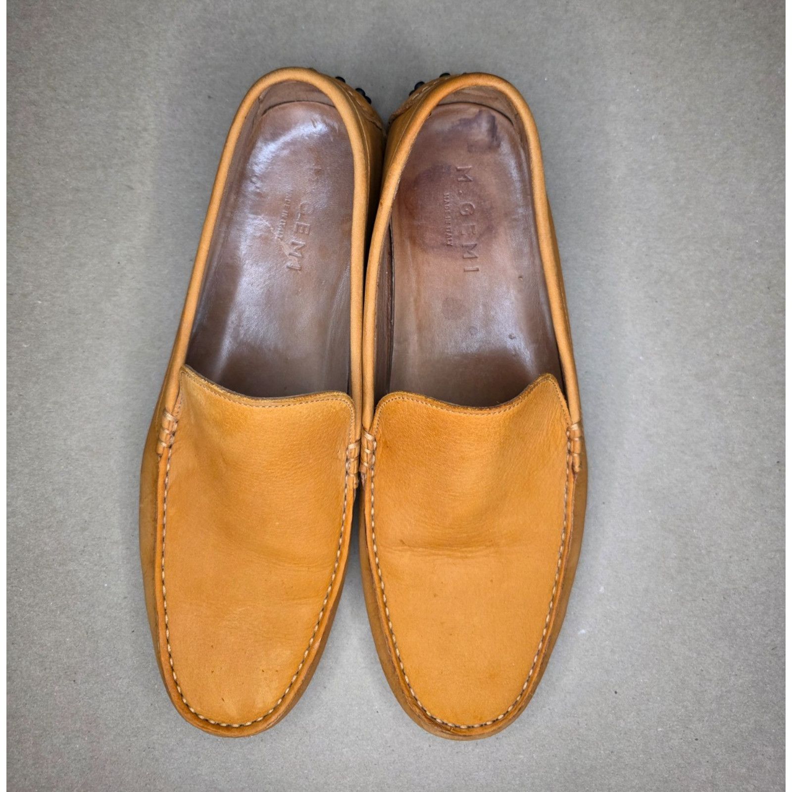 Other M. GEMI Felize Suede Moccasin 43 M 9.5 MADE IN ITALY Size US 9.5 / EU 42-43 - 2 Thumbnail