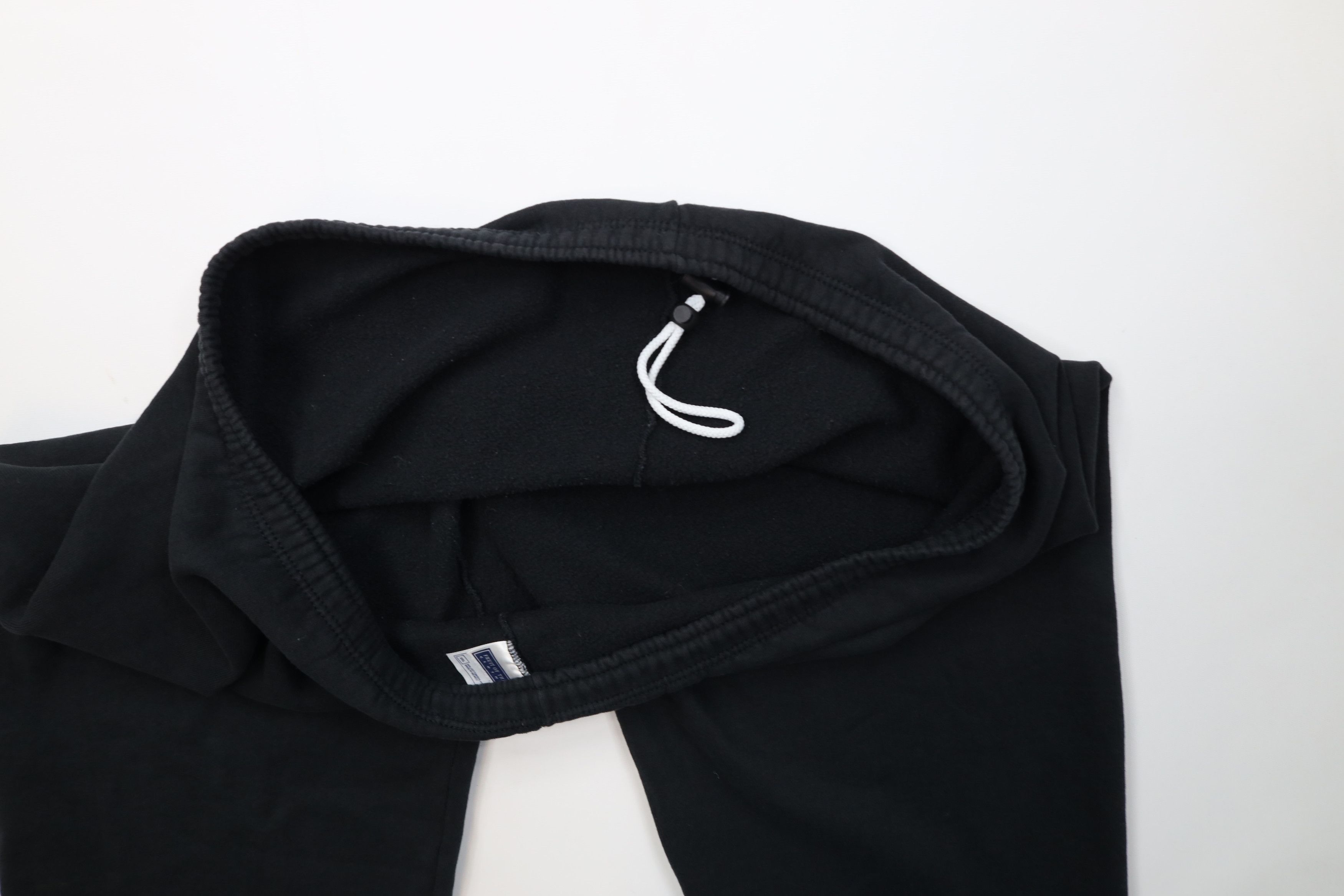 Vintage Vintage 90s Streetwear Blank Cuffed Sweatpants Joggers Black Size US 38 / EU 54 - 8 Thumbnail