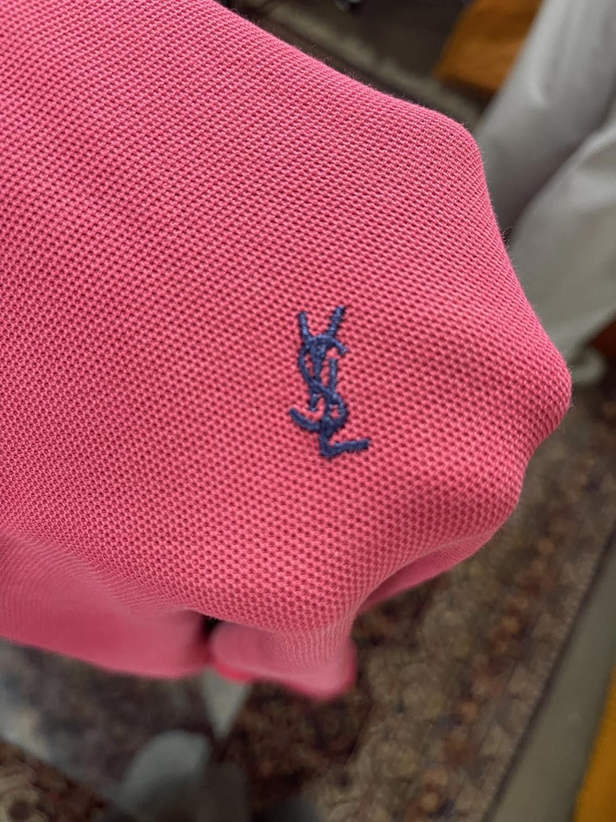 Yves Saint Laurent Yves Saint Laurent - Classic Red Polo Shirt Size US M / EU 48-50 / 2 - 8 Thumbnail