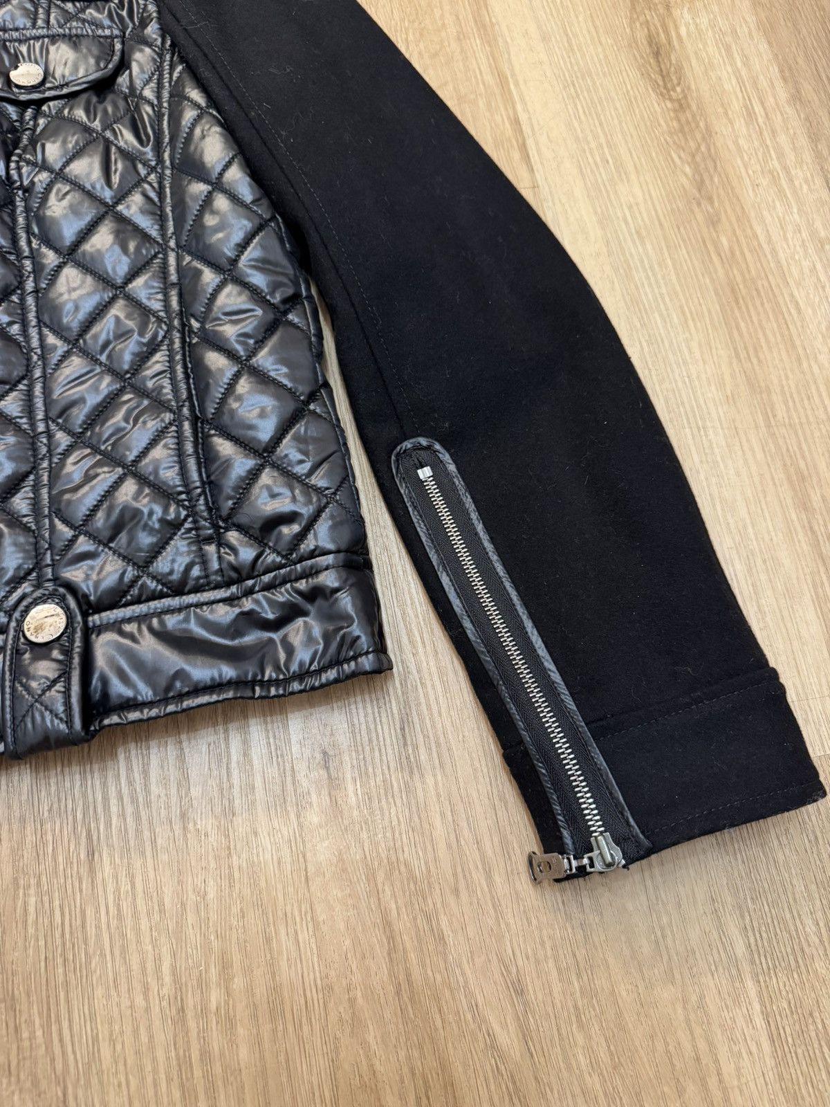 Luisa Cerano Luisa Cerano Quilted Hybrid Jacket Black size M Size M / US 6-8 / IT 42-44 - 6 Thumbnail