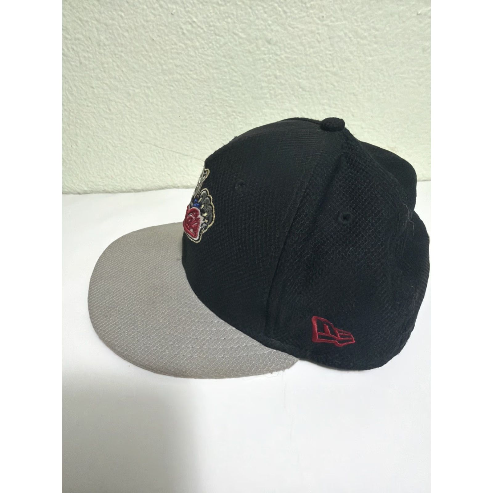 New Era New Era 59fifty Sacramento Rivercats Fitted Baseball Hat Size 7 Black Gray Men Men Baseball Cap Size ONE SIZE - 7 Thumbnail
