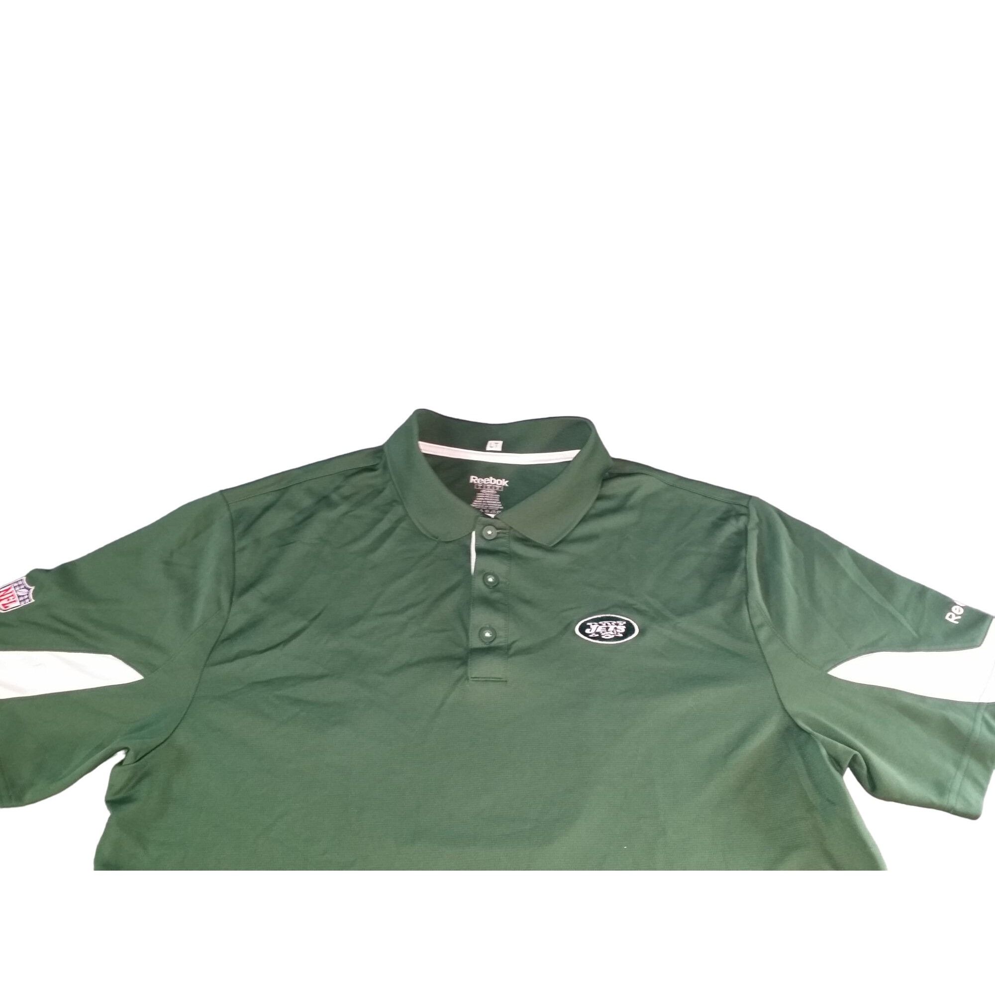 Reebok New York Jets Polo Men Sz L Player Edition Reebok NFL Green Size US L / EU 52-54 / 3 - 2 Thumbnail