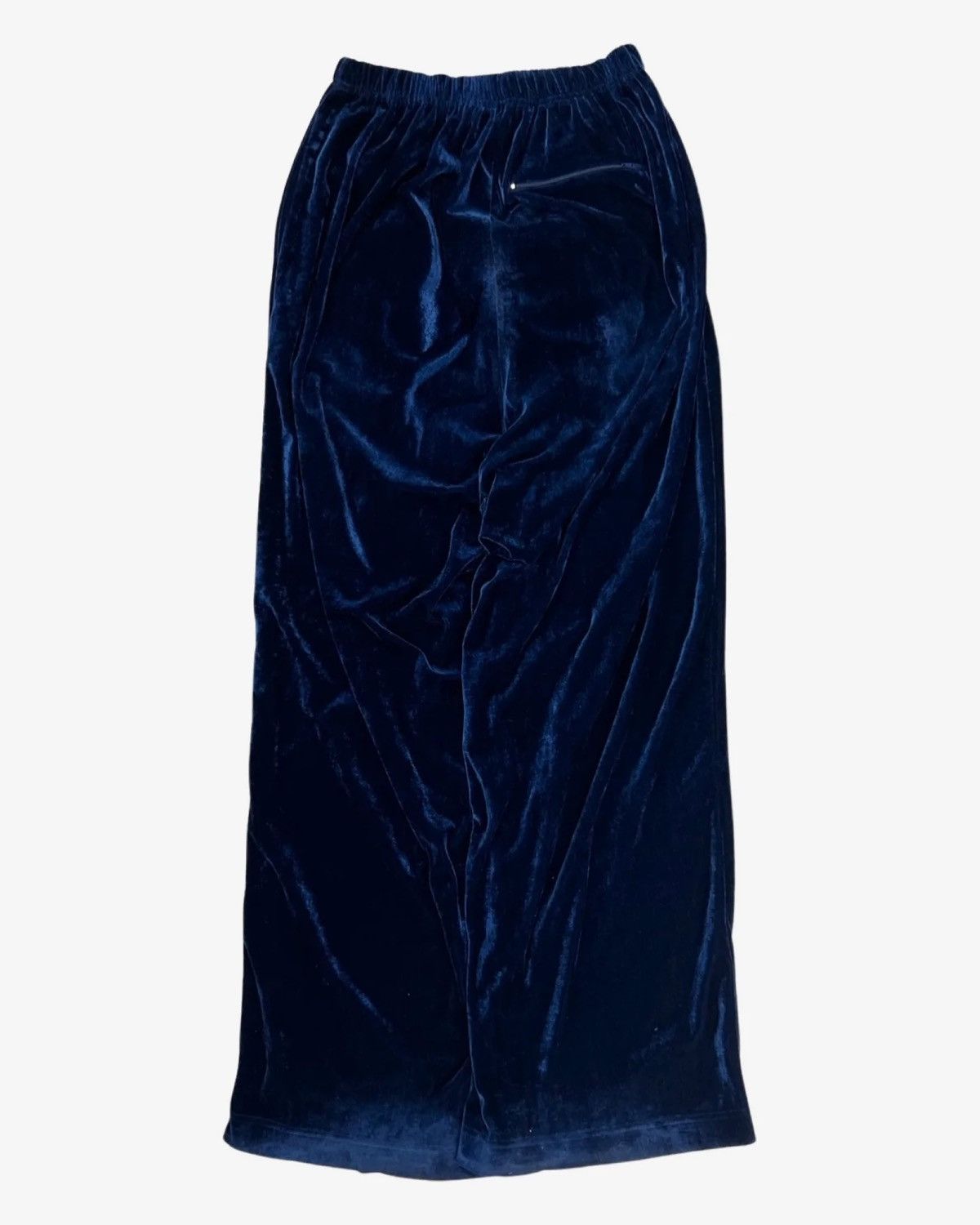 Balenciaga BALENCIAGA AW17 RUNWAY BAGGY BLUE VELVET SWEATPANTS SZ:XXS Size US 31 - 2 Thumbnail