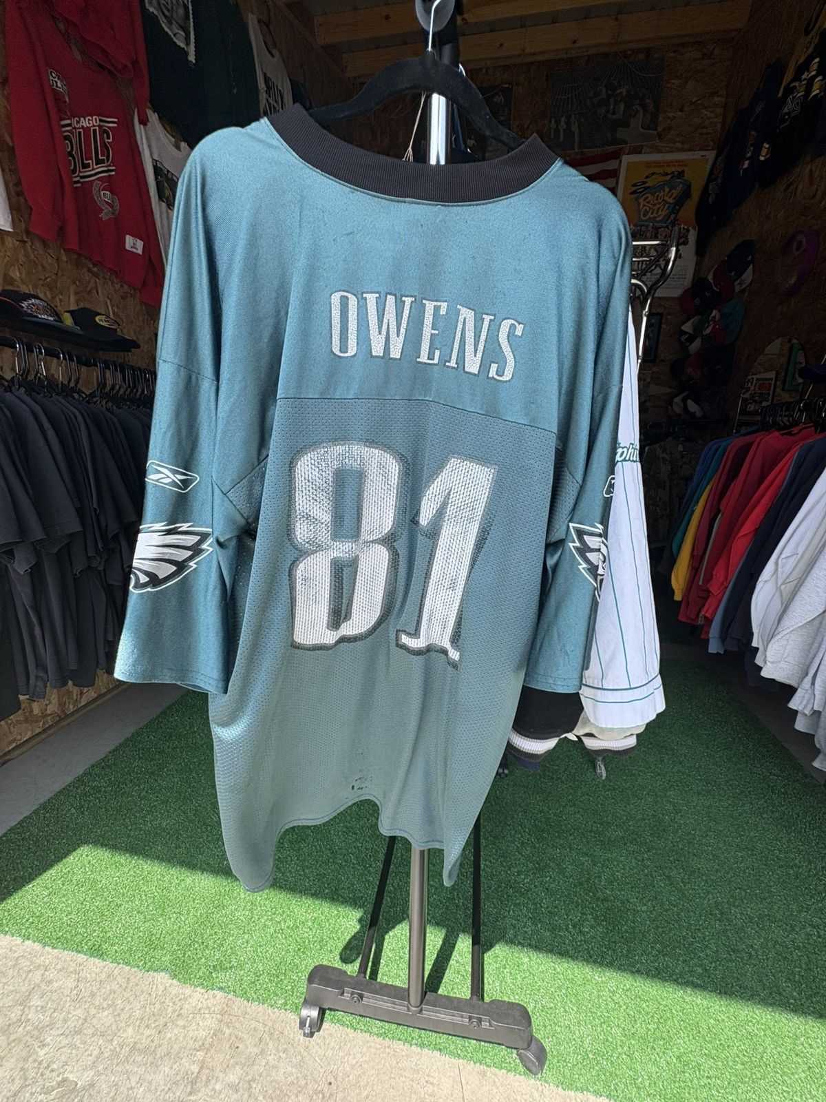 NFL × Vintage Vintage 2004 Terrell Owen’s Philadelphia Eagles jersey Size US XL / EU 56 / 4 - 3 Thumbnail