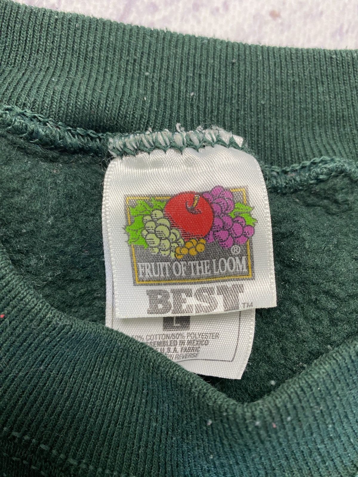 Fruit Of The Loom × Vintage Vintage Fruit of the Loom New York Crewneck Sweatshirt Boxy Size US L / EU 52-54 / 3 - 12 Thumbnail