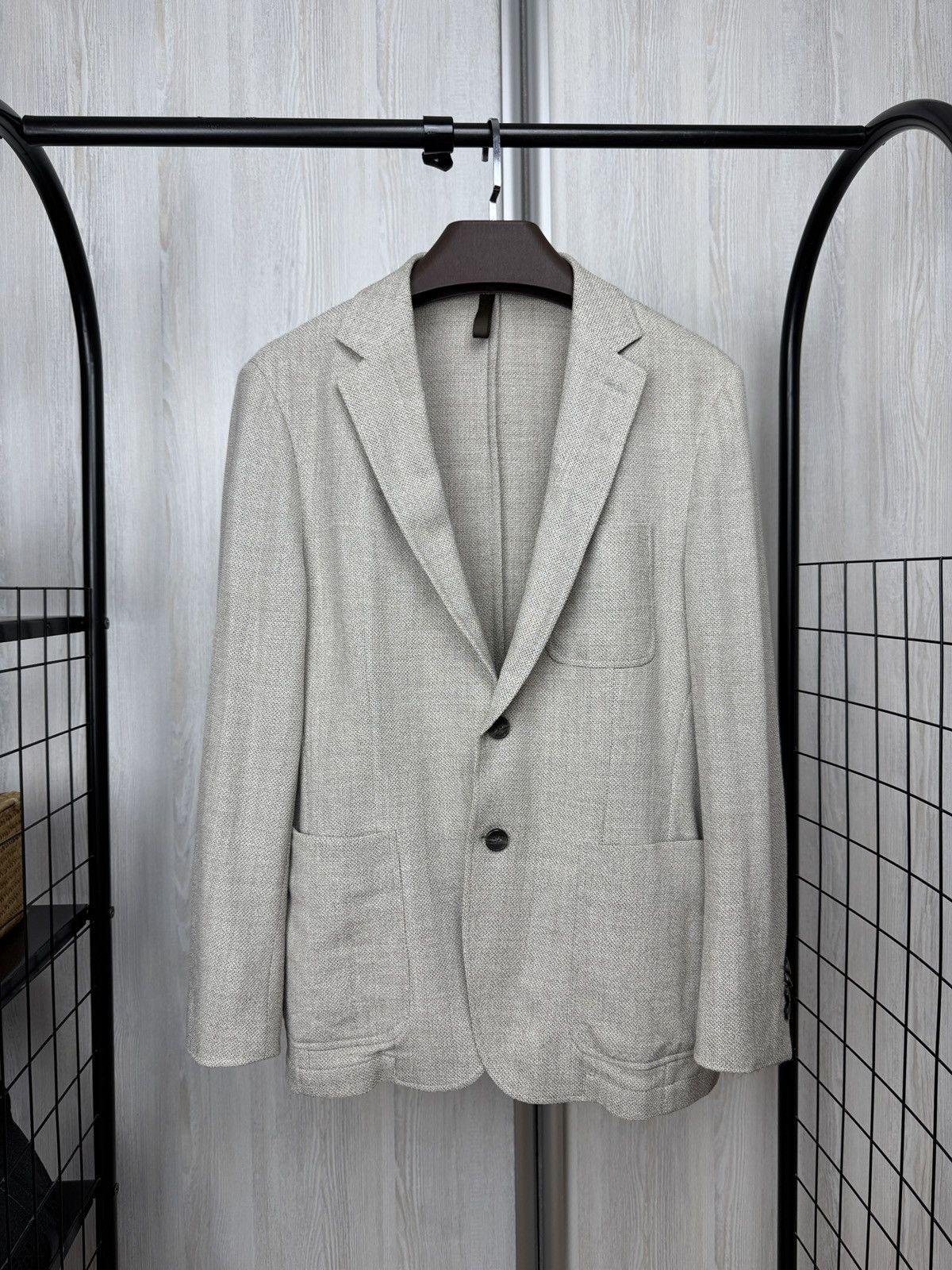 Officina36 Strellson x Officina by Marlane wool blend unlined blazer Size 36R - 1 Thumbnail