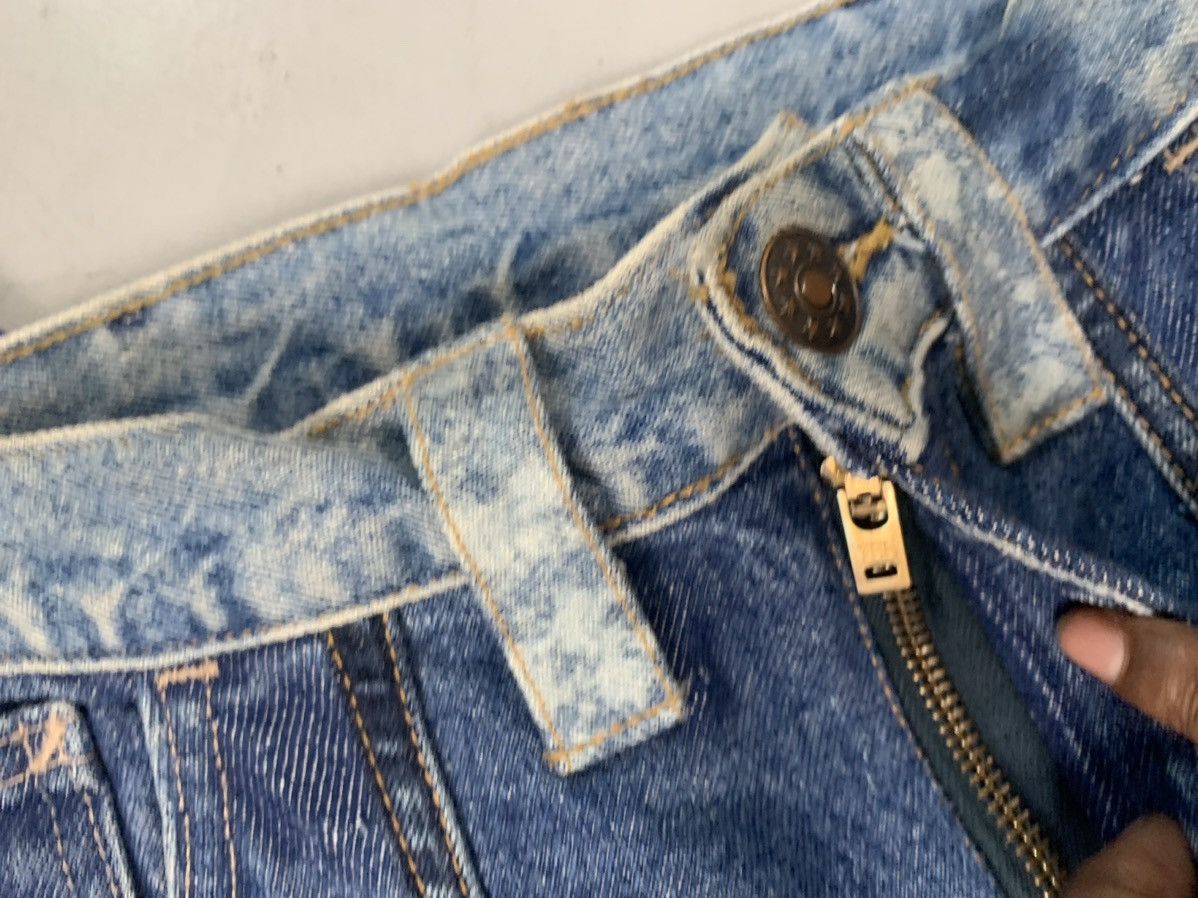 Levi's upcycled acid wash distressed baggy fit denim Size US 28 / EU 44 - 4 Thumbnail