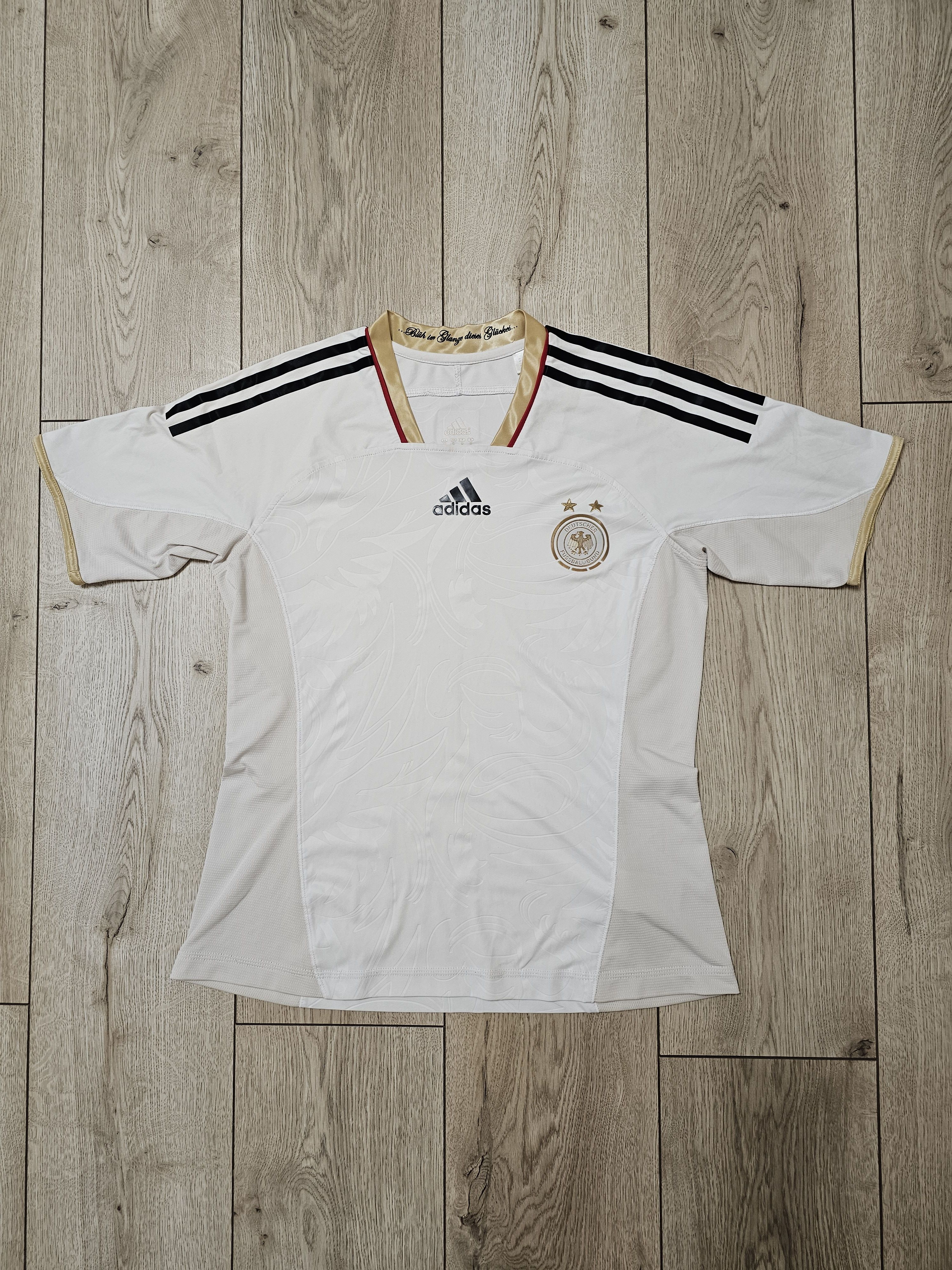 Adidas GERMANY 2011 2012 WOMENS TEAM FOOTBALL SHIRT SOCCER JERSEY Size M / US 6-8 / IT 42-44 - 1 Thumbnail