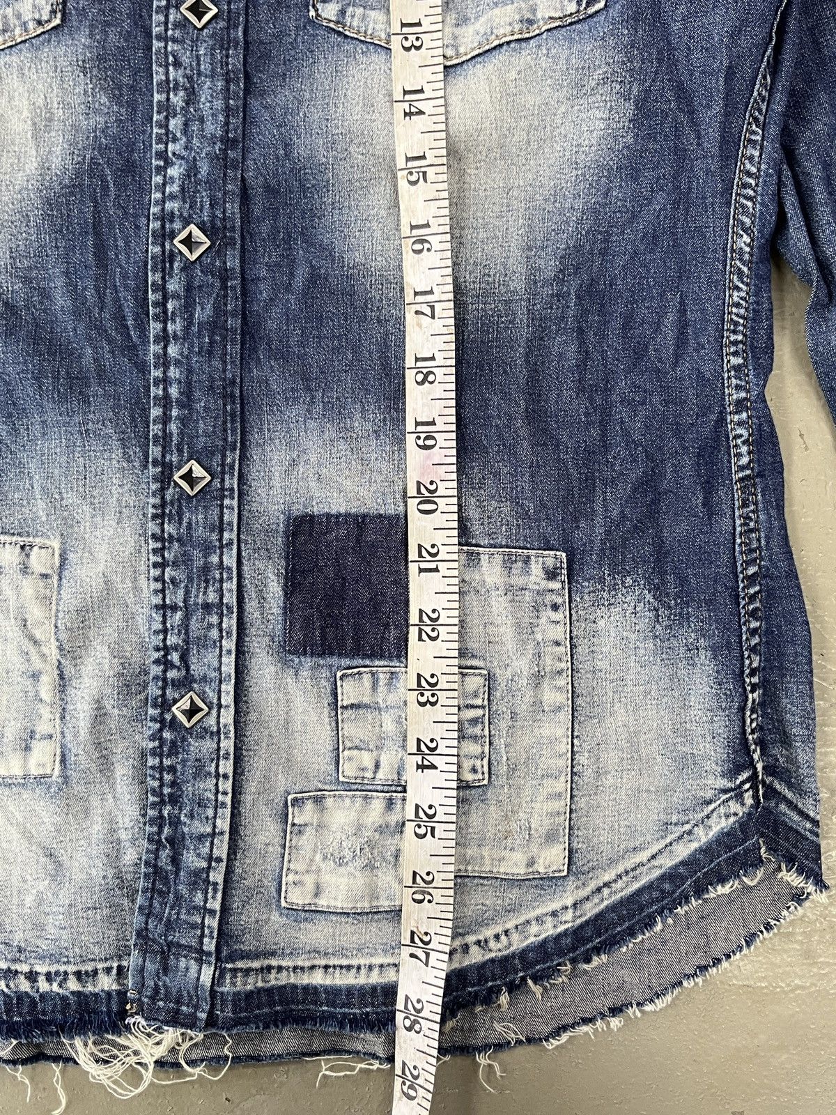 JACKROSE Jackrose Distressed Patchwork Indigo Boro Kapital Style Size US S / EU 44-46 / 1 - 5 Thumbnail