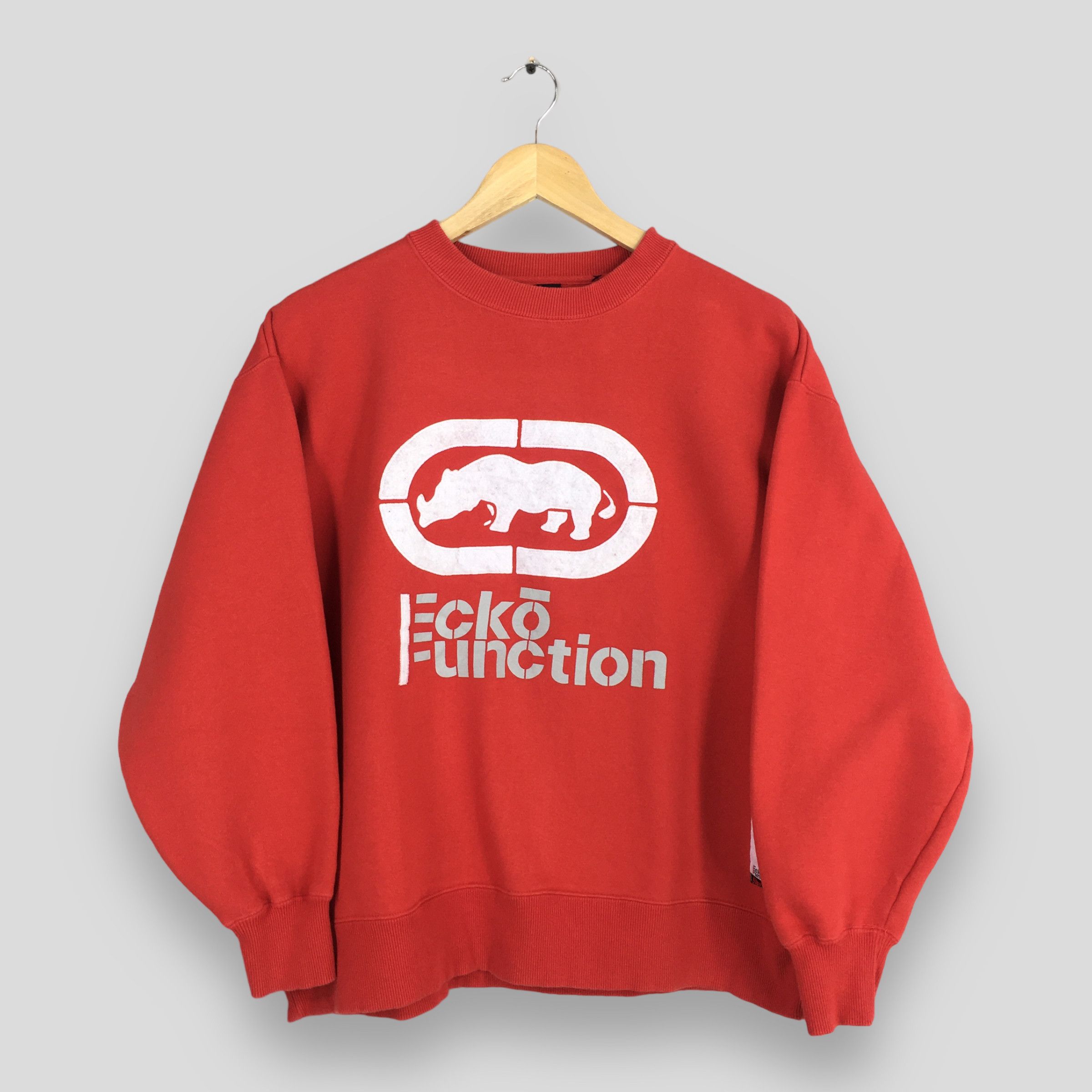 Ecko Unltd. × Vintage Vintage Ecko Function Red Sweatshirt Medium Size US M / EU 48-50 / 2 - 1 Thumbnail