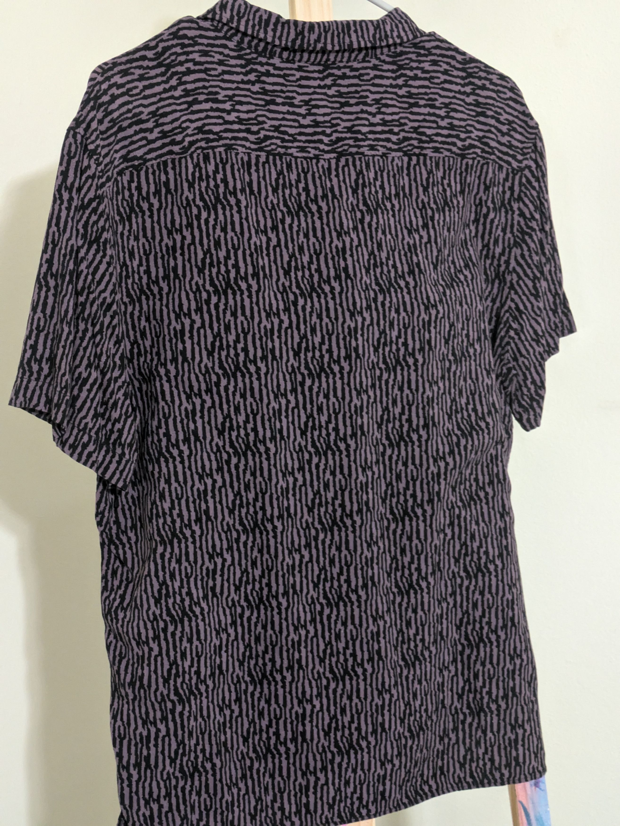 Nordstrom Open edit Zebra Print Short Sleeve Button-up Size US L / EU 52-54 / 3 - 2 Thumbnail