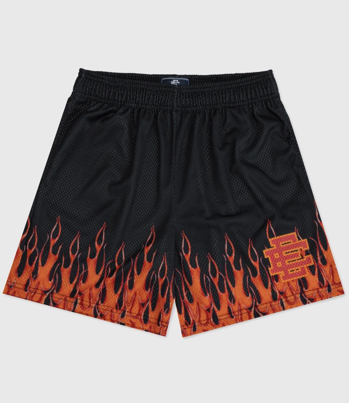 Eric Emanuel Eric Emmanuel Black Falmes Fire Shorts Medium 🔥 Size US 30 / EU 46 - 1 Thumbnail