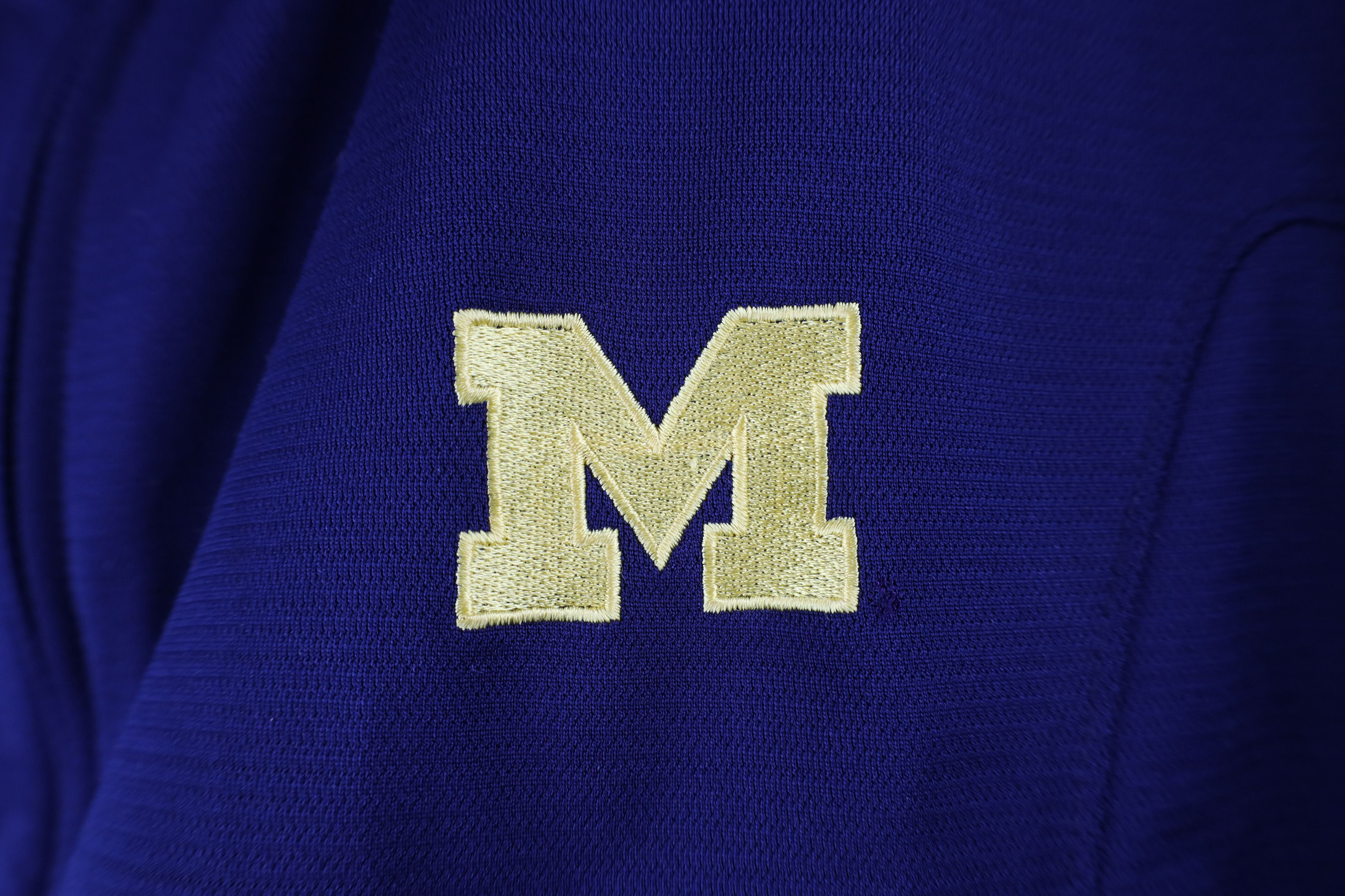 Adidas × Vintage Adidas University of Michigan Football Full Zip Jacket Size US XXL / EU 58 / 5 - 5 Thumbnail