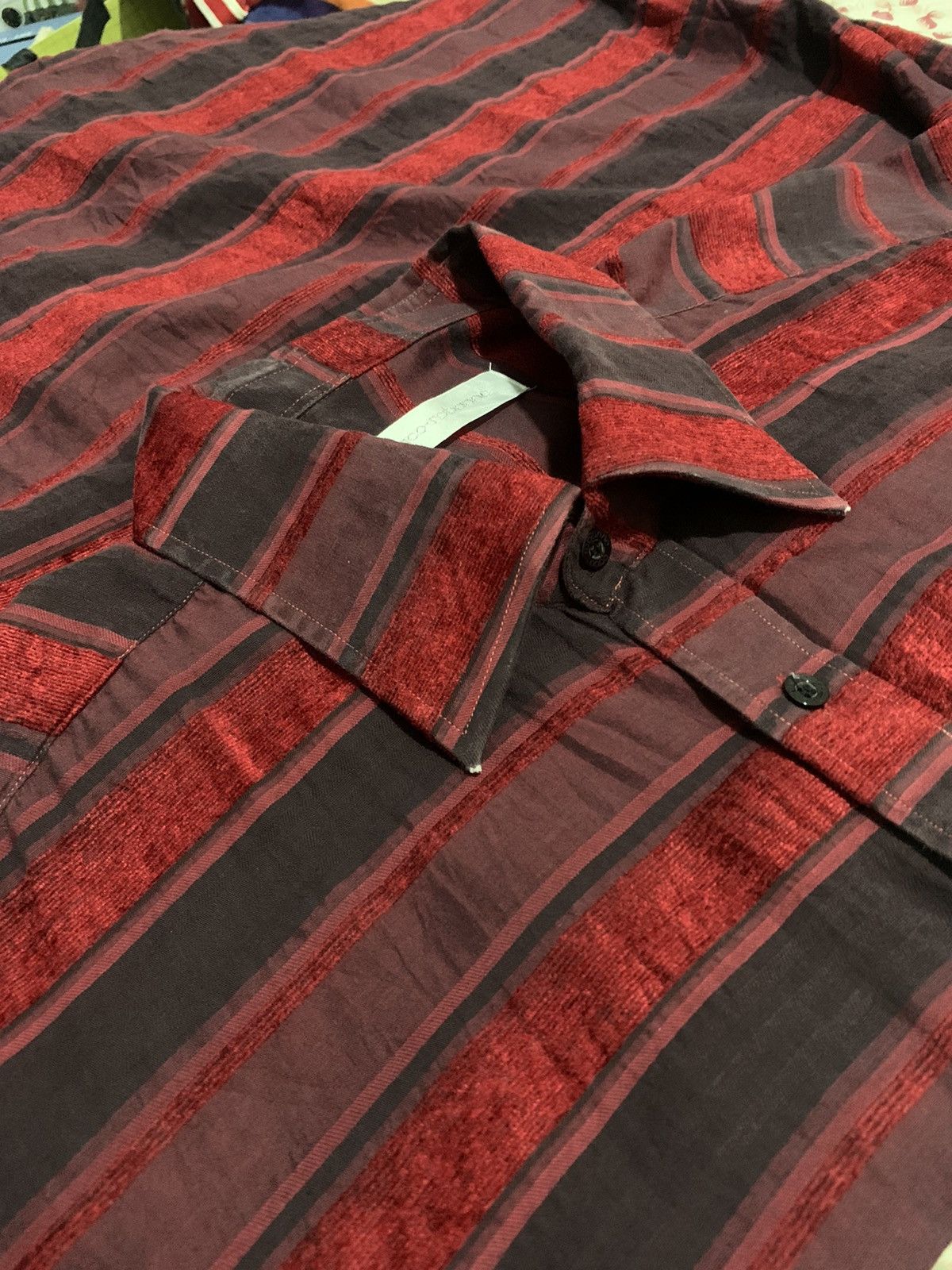 Other Paco Rabanne button up shirt mix corduroy and cotton stripe Size US XL / EU 56 / 4 - 6 Thumbnail