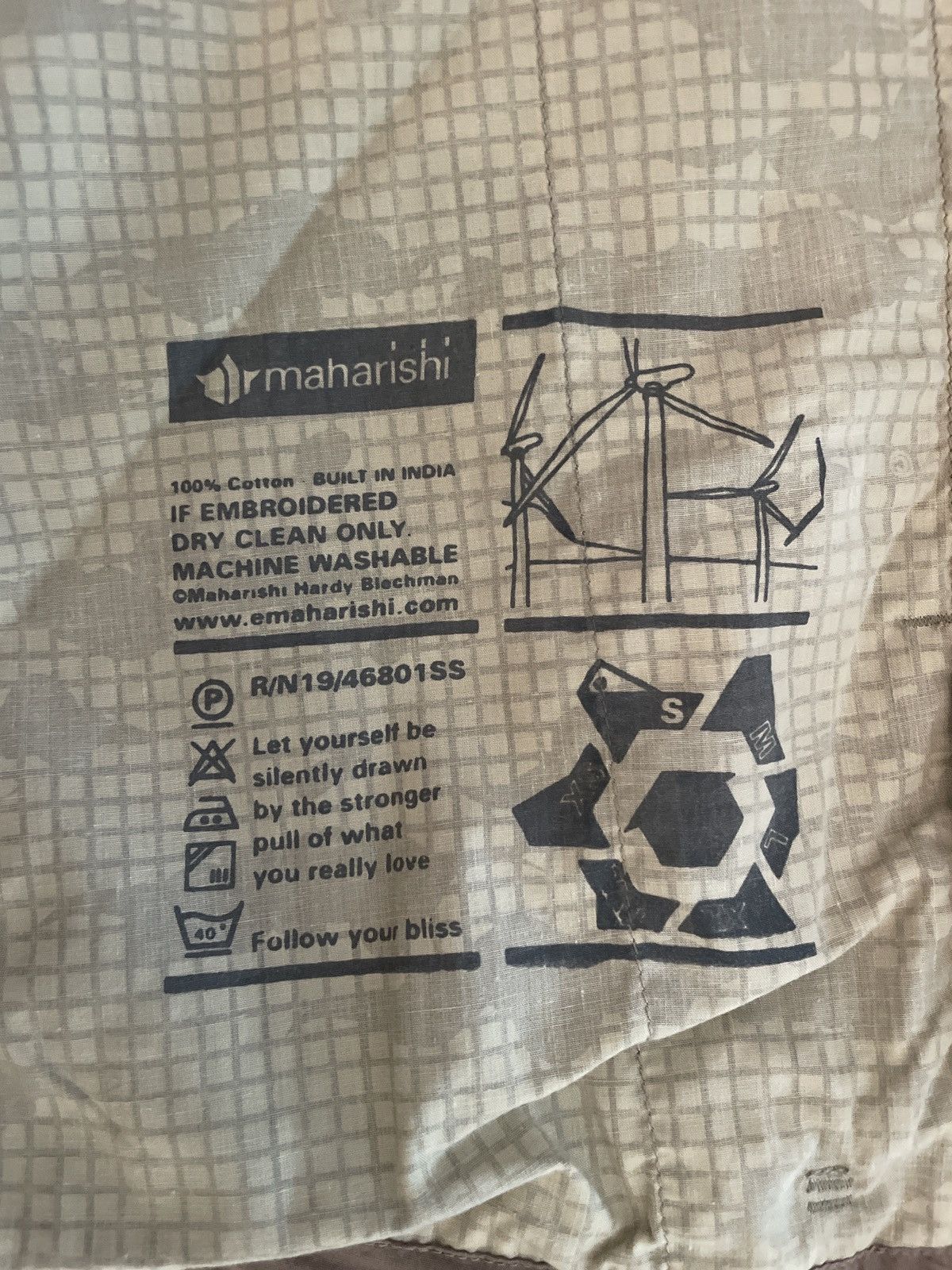 Maharishi Zip Shirt Size US S / EU 44-46 / 1 - 7 Thumbnail