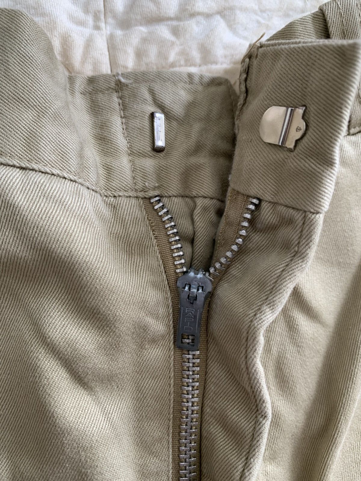 Vintage Vintage 60s Us Army Military Khaki Trousers Size US 28 / EU 44 - 4 Thumbnail