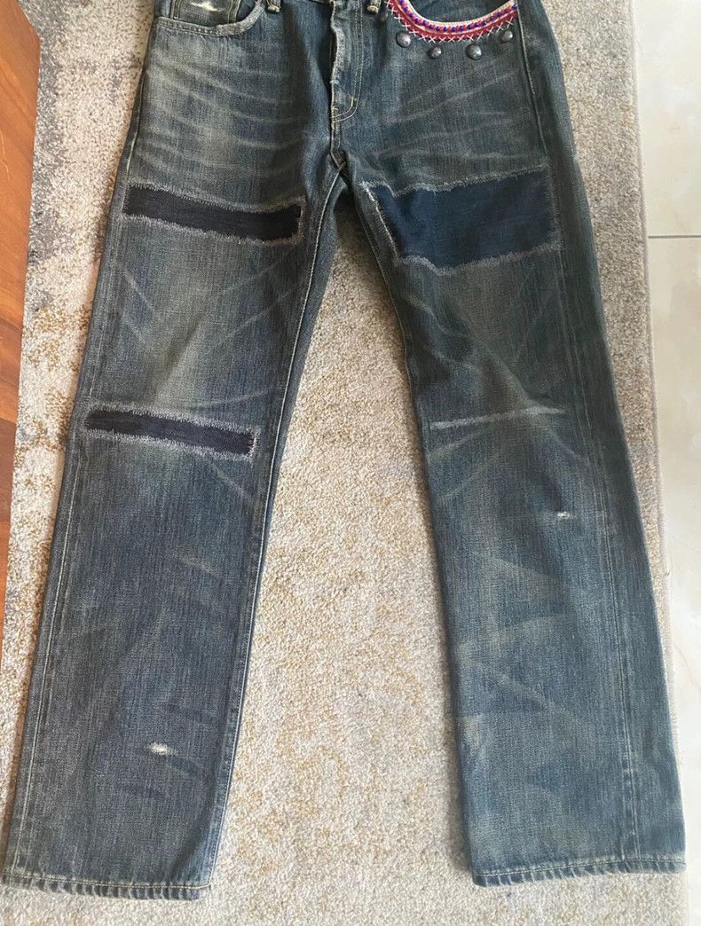 Neighborhood Neighborhood NBHD Beaded Poison 2 Jeans Size US 27 - 1 Thumbnail