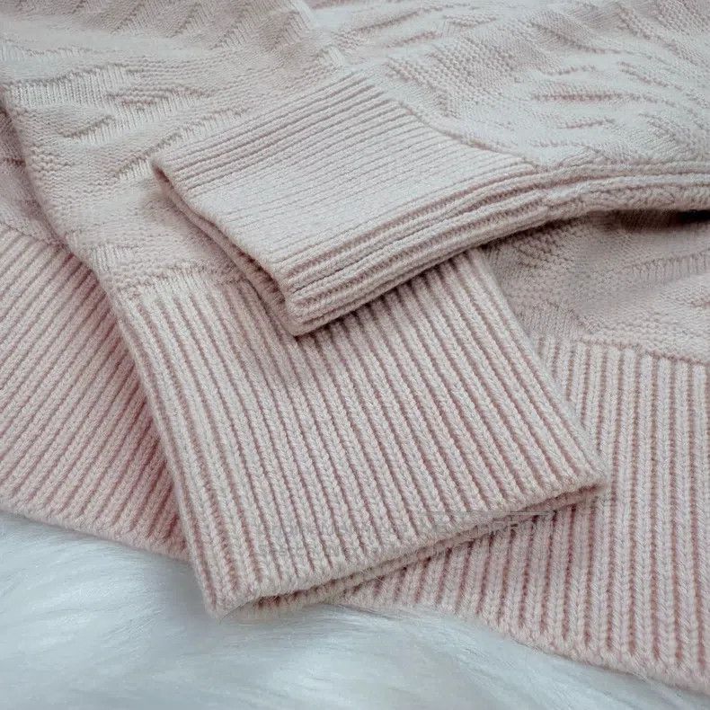 Hermes Hermes Light Pink Logo All-Over Print Cardigan Size XXS / US 00 / IT 34 - 7 Thumbnail
