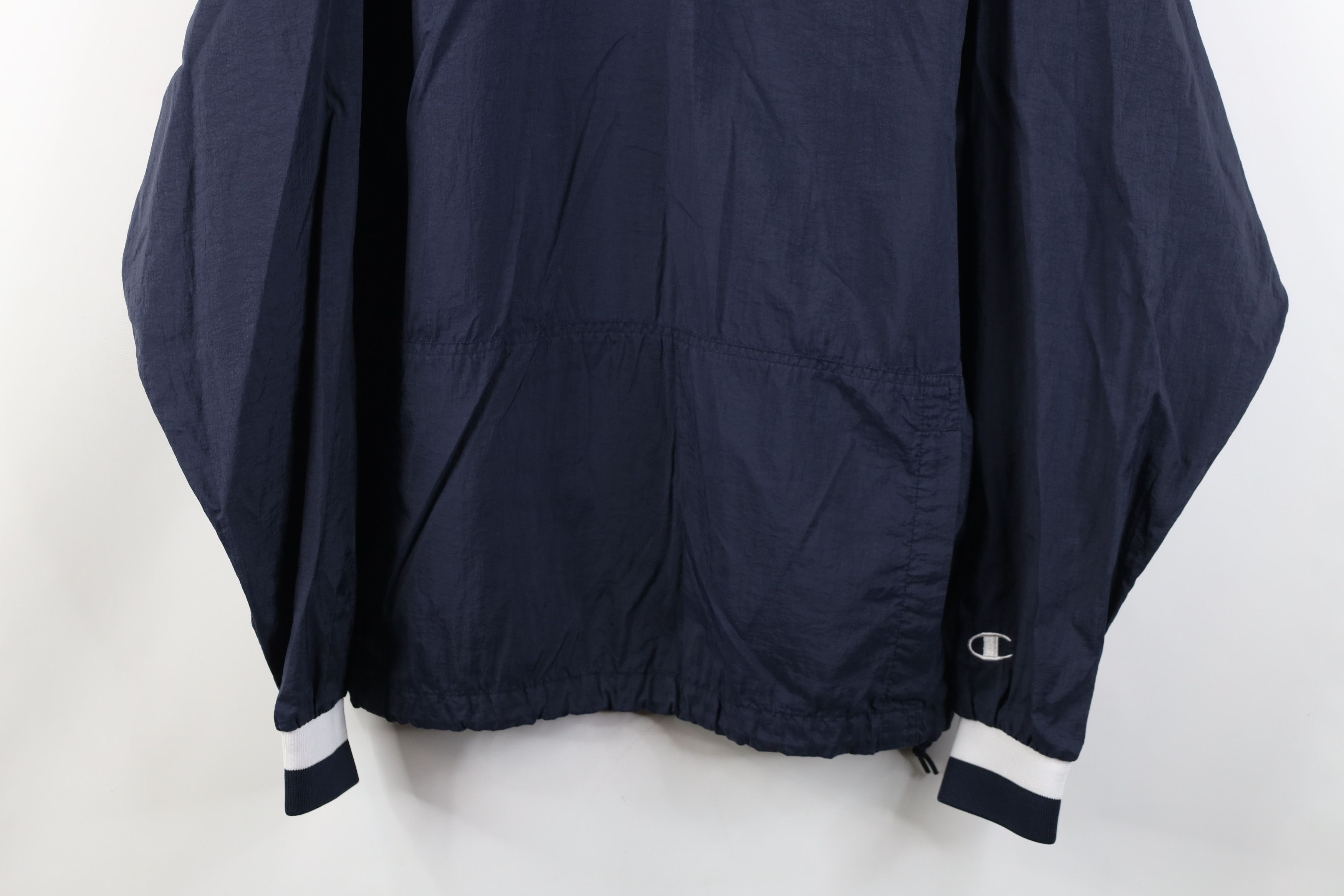 Champion Vintage 90s Champion Pullover Windbreaker Jacket Blue Size US M / EU 48-50 / 2 - 3 Thumbnail