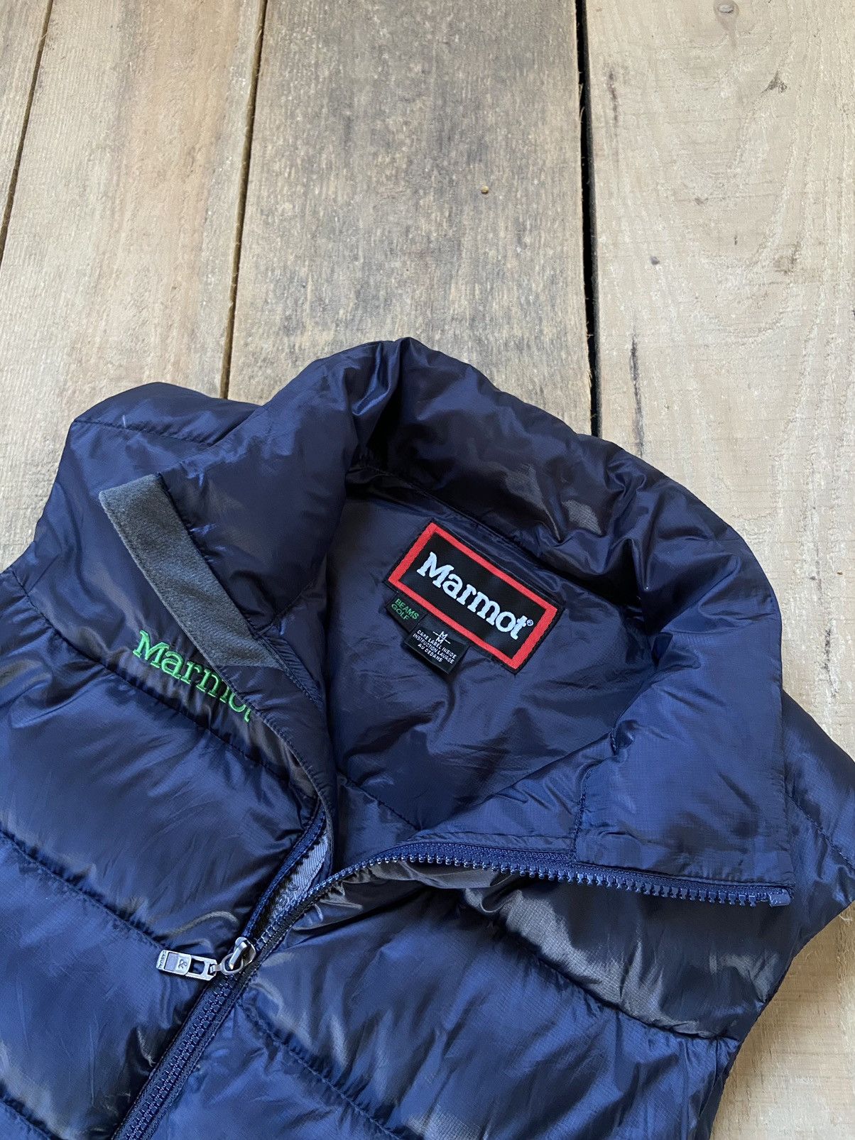 Beams Plus × Marmot Marmot x Beams Golf puffer vest men’s outdoor Size US M / EU 48-50 / 2 - 5 Thumbnail