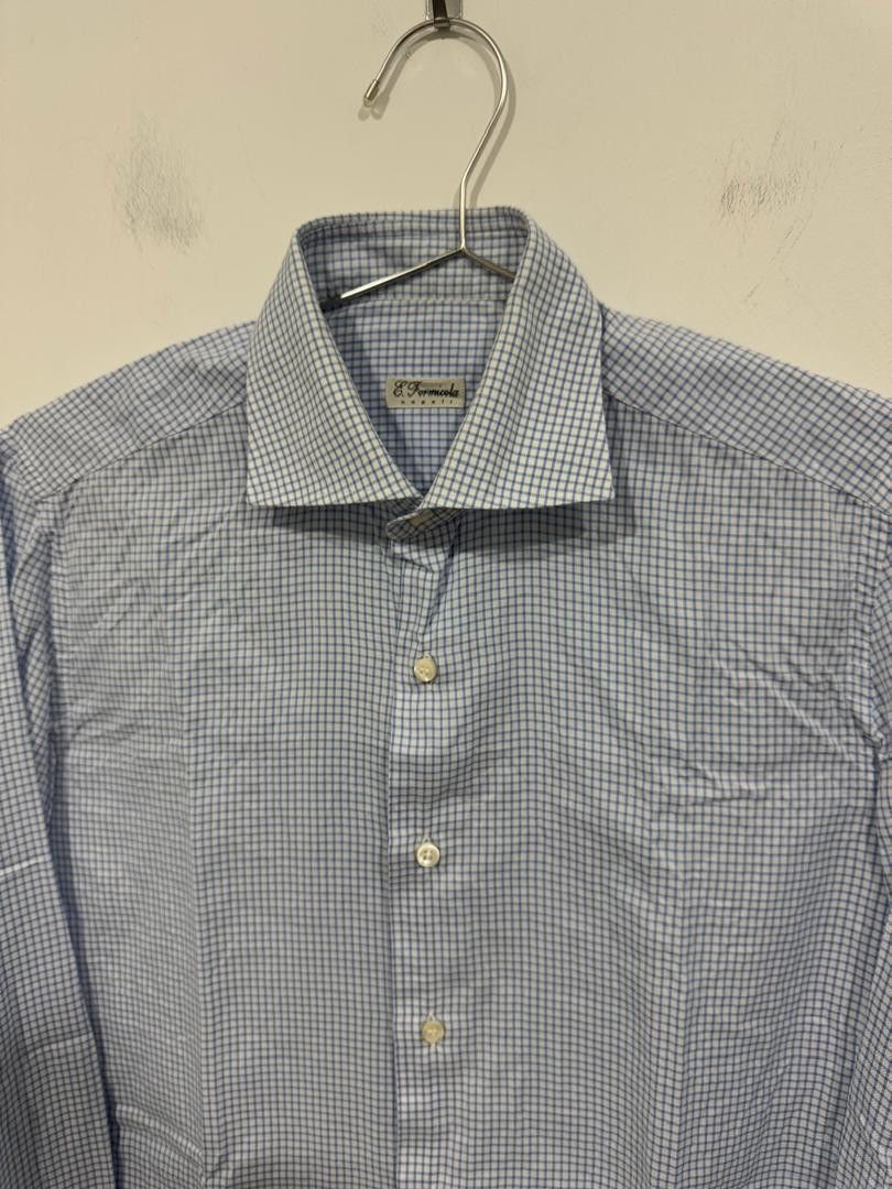 Other Errico Formicola Checkered Shirt Size US M / EU 48-50 / 2 - 2 Thumbnail
