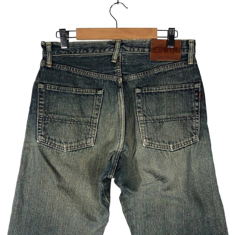 Edwin × Jean × Vintage Vintage Edwin 505x Selvedge Distressed Jeans Size US 29 - 5 Thumbnail
