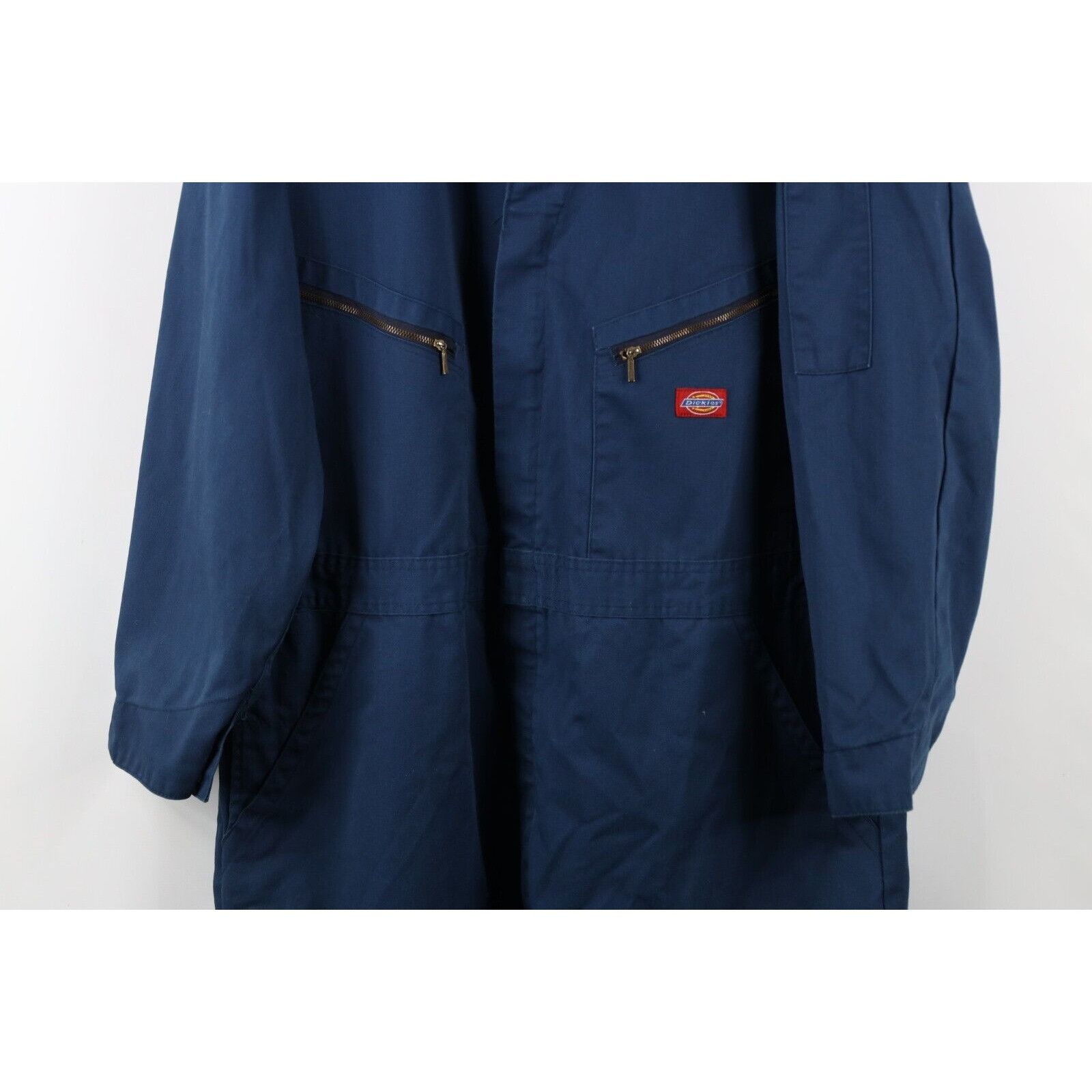 Dickies × Vintage Vintage 90s Dickies Faded Wide Leg Workwear Coveralls Size US XL / EU 56 / 4 - 3 Thumbnail