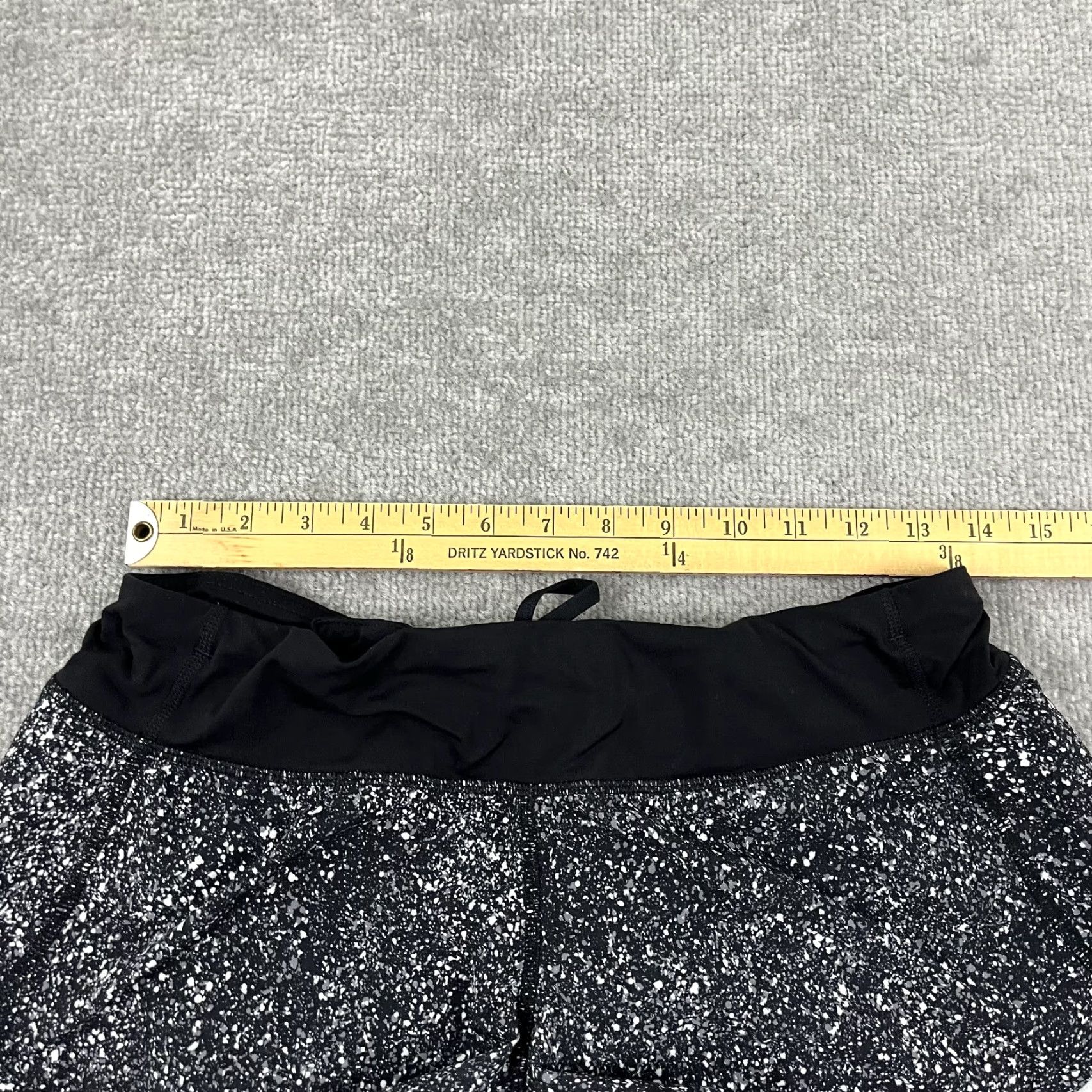 Lululemon Lululemon Speed Shorts Womens 6 / 3" Splatter Galaxy Black White Lined Running Size 28" / US 6 / IT 42 - 5 Thumbnail