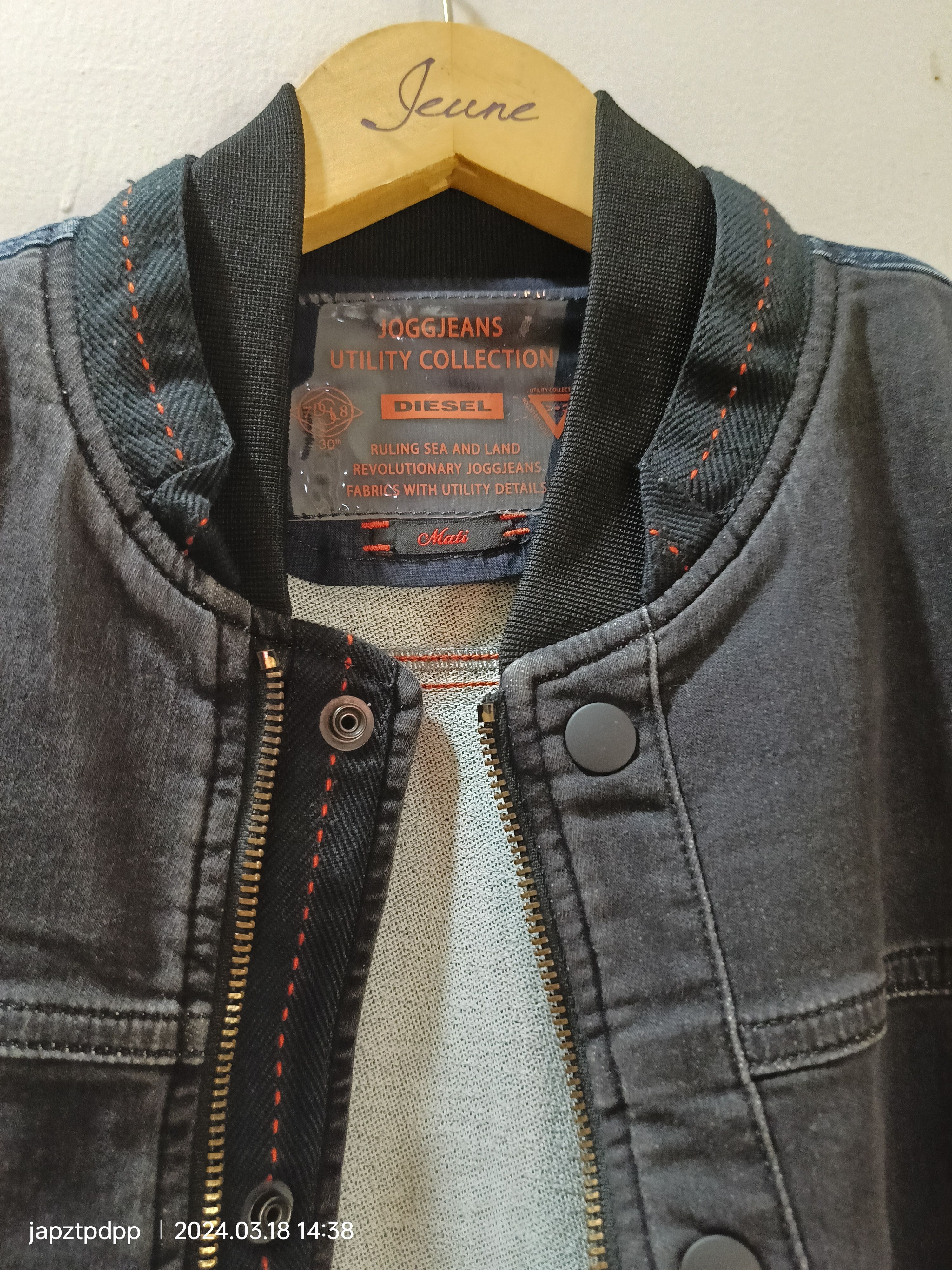 Diesel Diesel jogger denim two color jacket Size M / US 6-8 / IT 42-44 - 5 Thumbnail