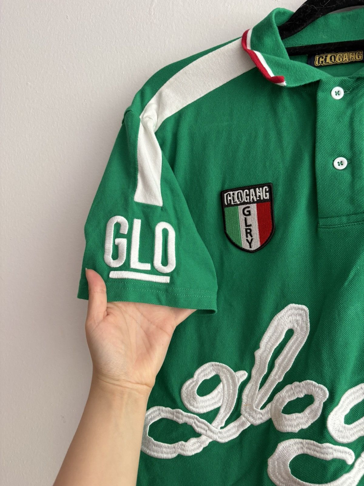 Glo Gang Glo Gang Green Italy Polo Shirt Size S Size US S / EU 44-46 / 1 - 5 Thumbnail
