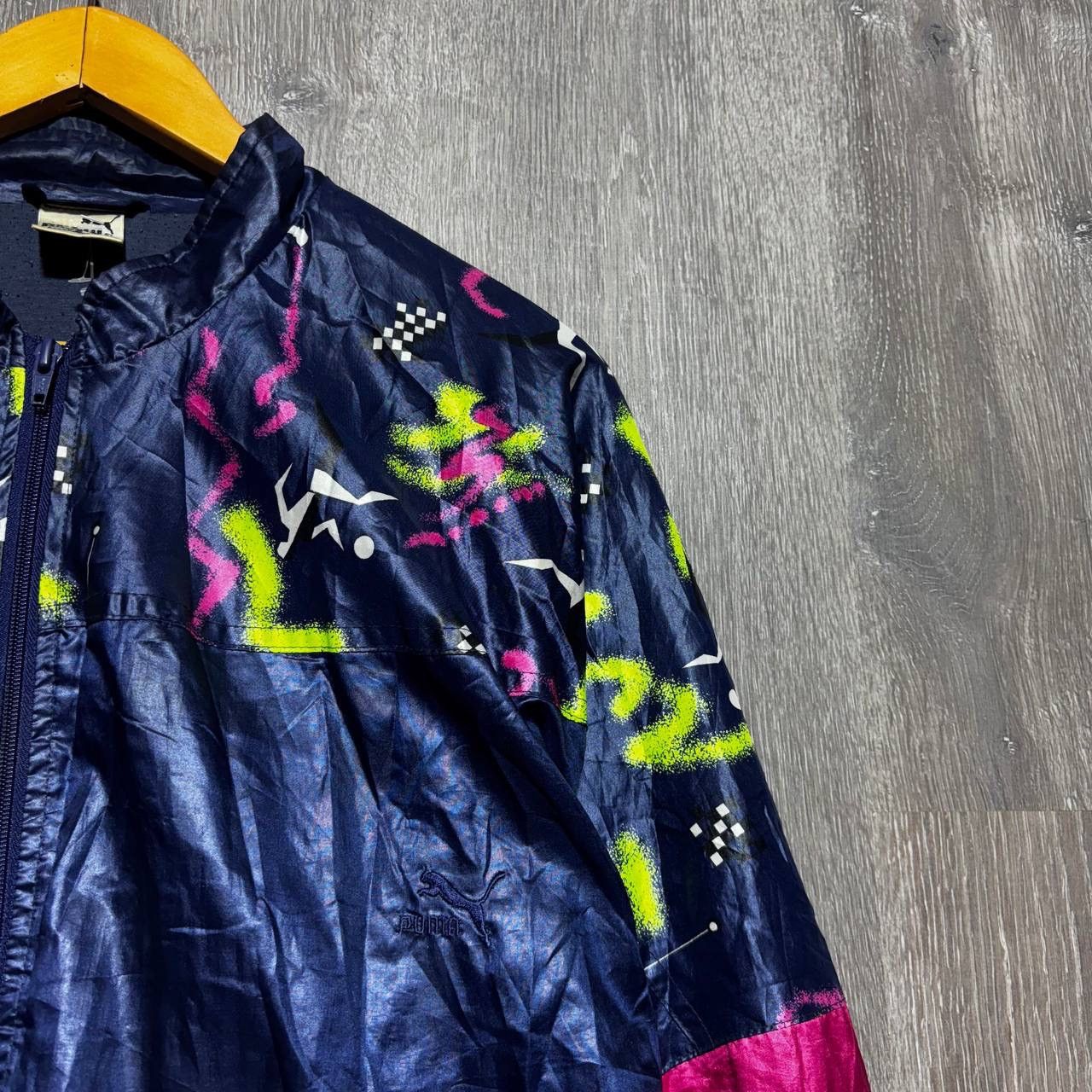 Puma Vintage Puma 90s Jacket Zip Hoodie Streatwear Y2K Size US L / EU 52-54 / 3 - 3 Thumbnail
