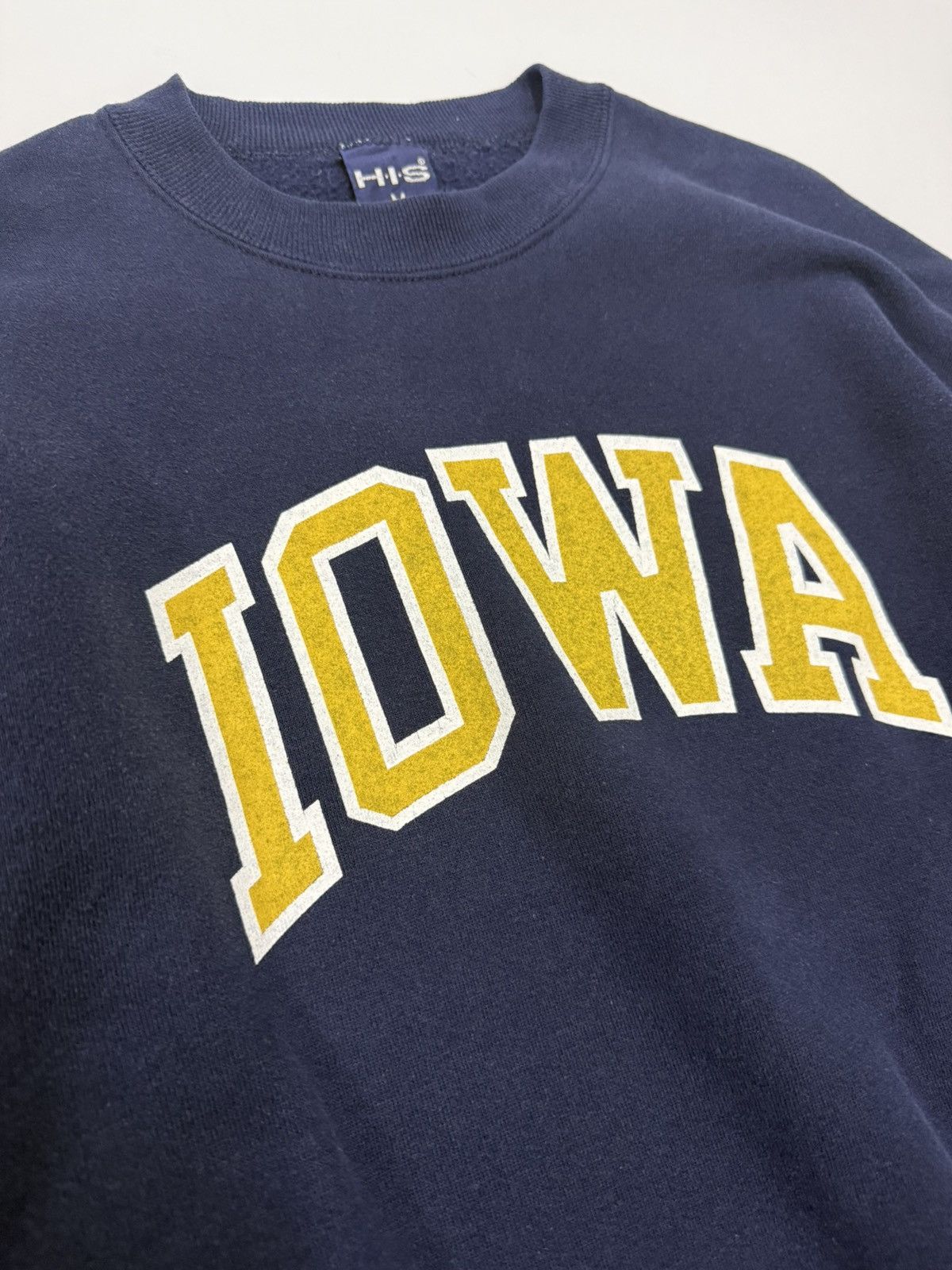 Russell Athletic 🔥 Vintage 80s H.I.S by Russel IOWA Sweatshirt Made in USA Size US S / EU 44-46 / 1 - 4 Thumbnail