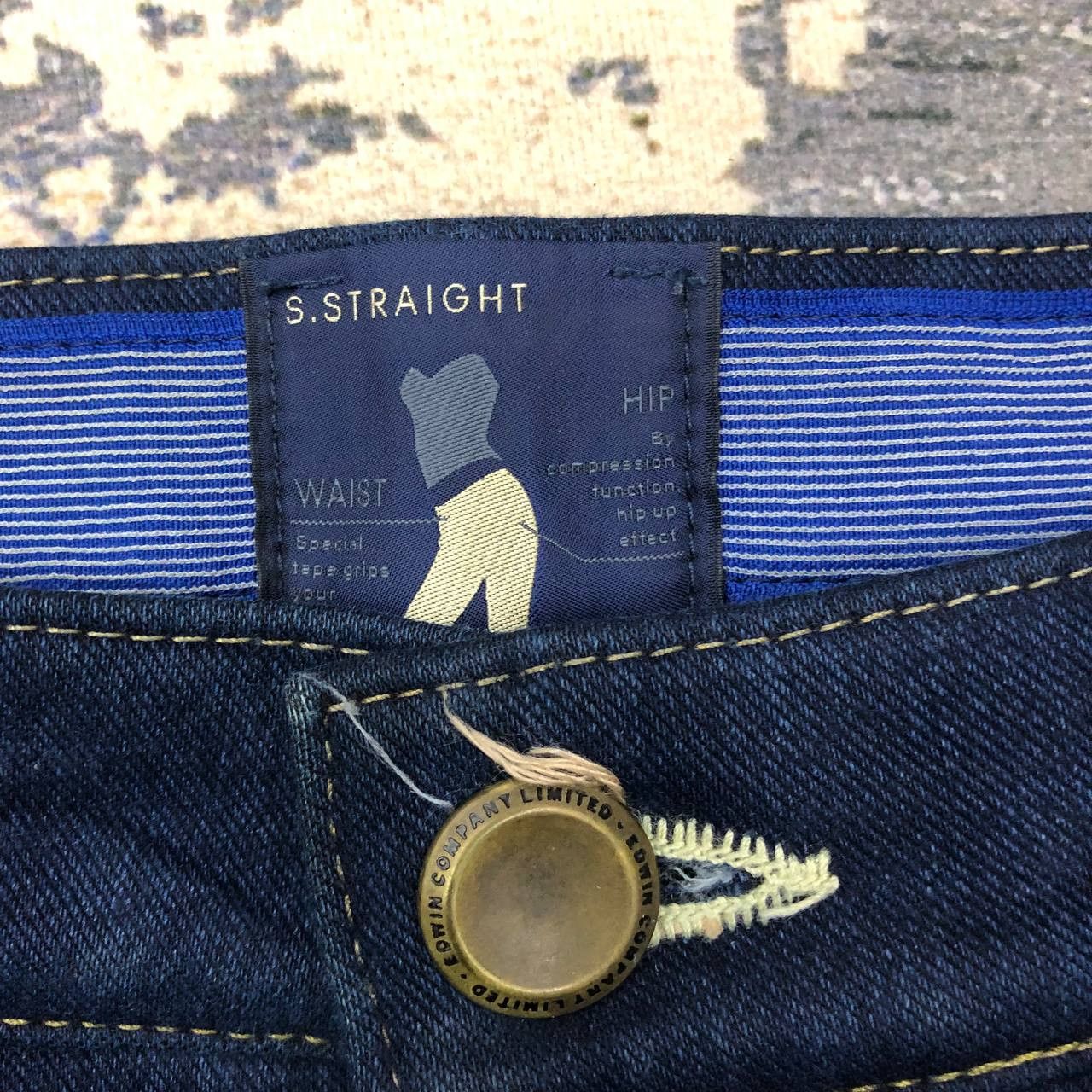 Edwin P449 EDWIN LADIES SKINNY JAPAN DENIM Size 29" - 6 Thumbnail