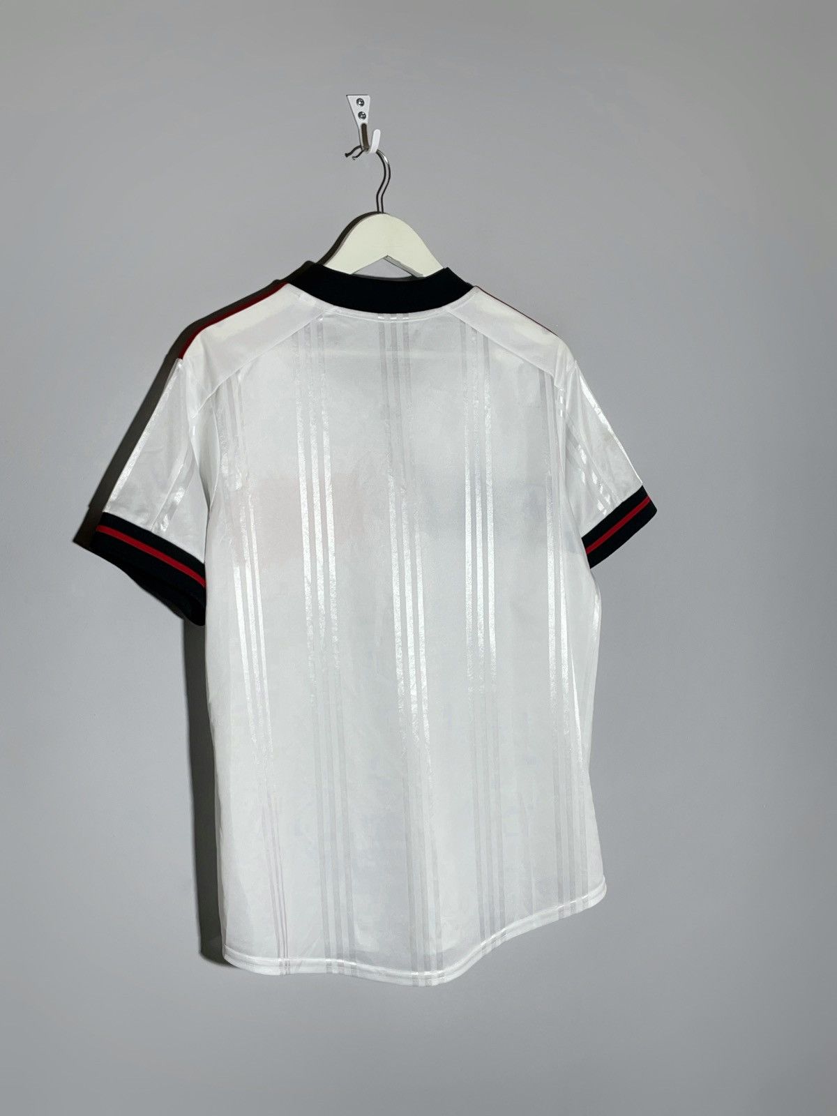 Adidas Flamengo 2020 Away Centre Logo Streetwear Football Shirt Size US XL / EU 56 / 4 - 9 Thumbnail