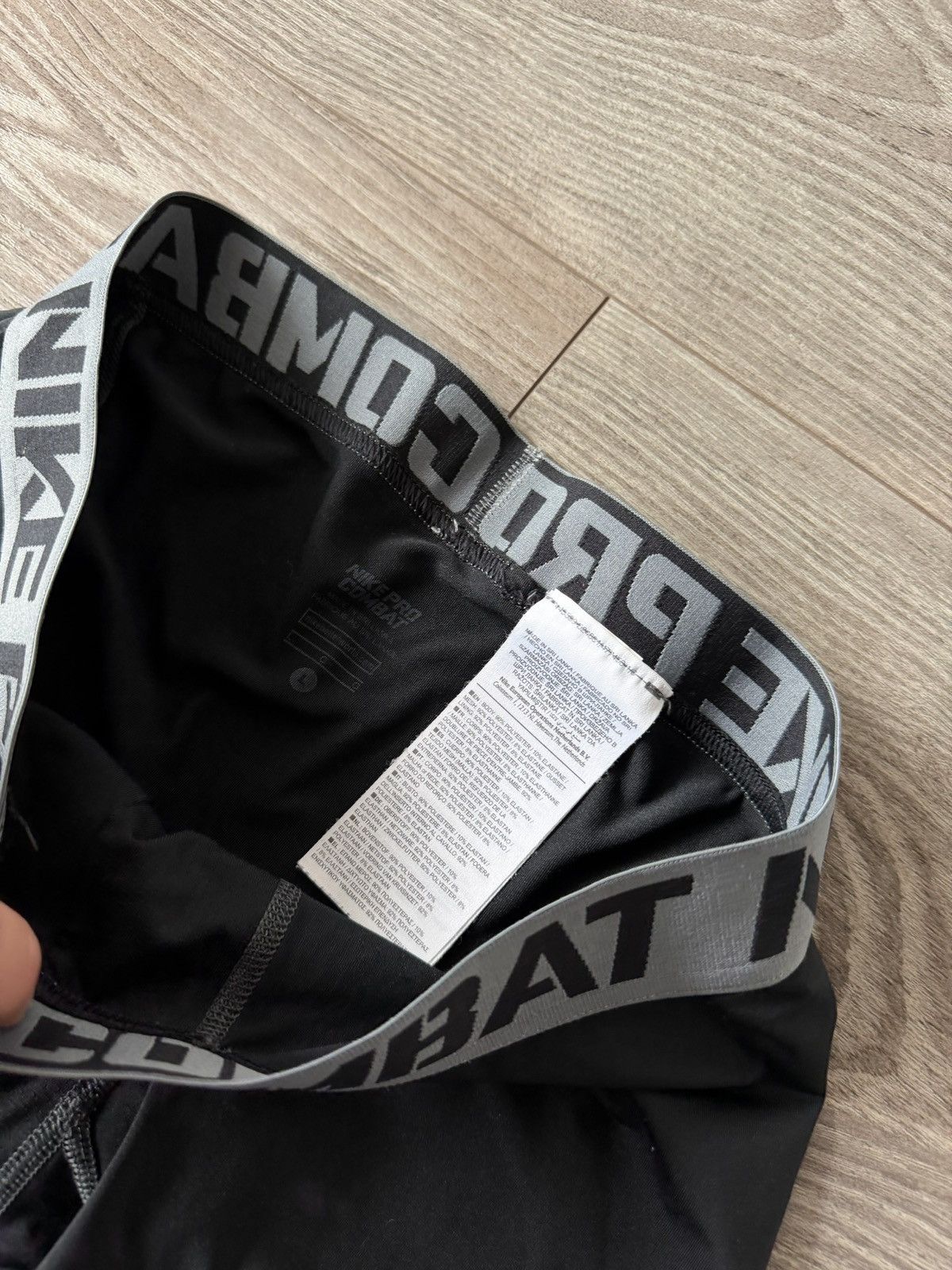 Nike ‼️Nike Pro Combat Dri-Fit Training Spandex Tights Pants‼️ Size US 34 / EU 50 - 8 Thumbnail