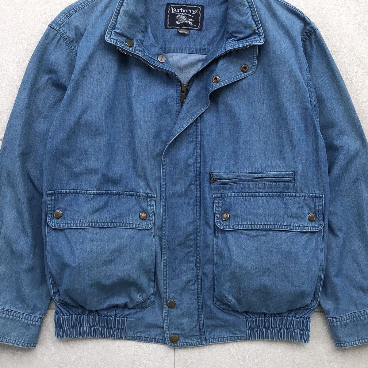 Burberry Prorsum Vintage Burberrys Prorsum Blouson Cargo Pocket Bomber Jacket Size US M / EU 48-50 / 2 - 11 Thumbnail