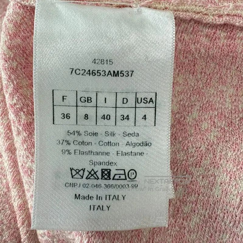 Dior Dior Pink Silk Dress for Women . Size M / US 6-8 / IT 42-44 - 4 Thumbnail