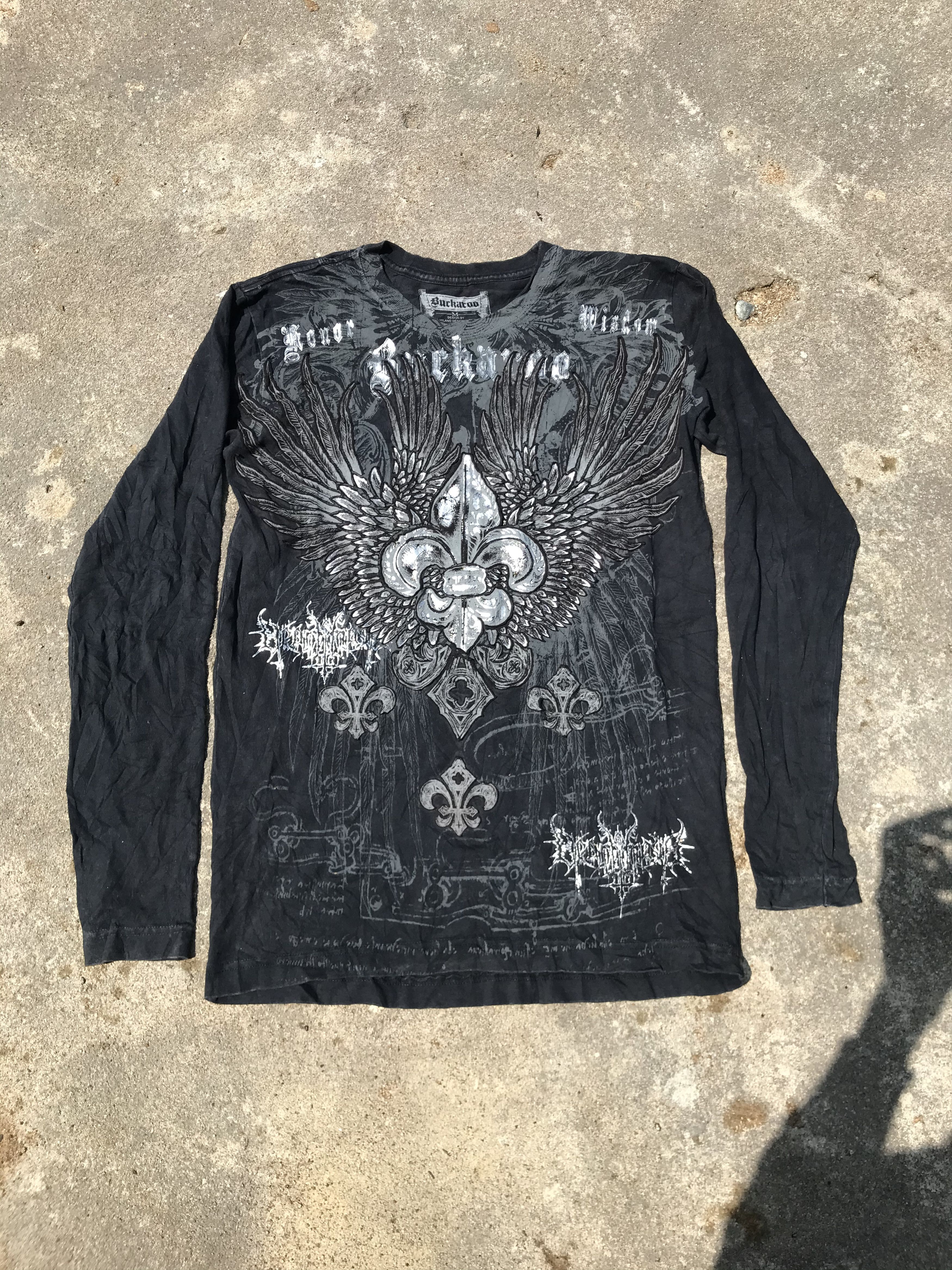 Isamu Katayama Backlash Buckaroo honor wisdom poem longsleeve t-shirts lgb style Size US L / EU 52-54 / 3 - 1 Thumbnail